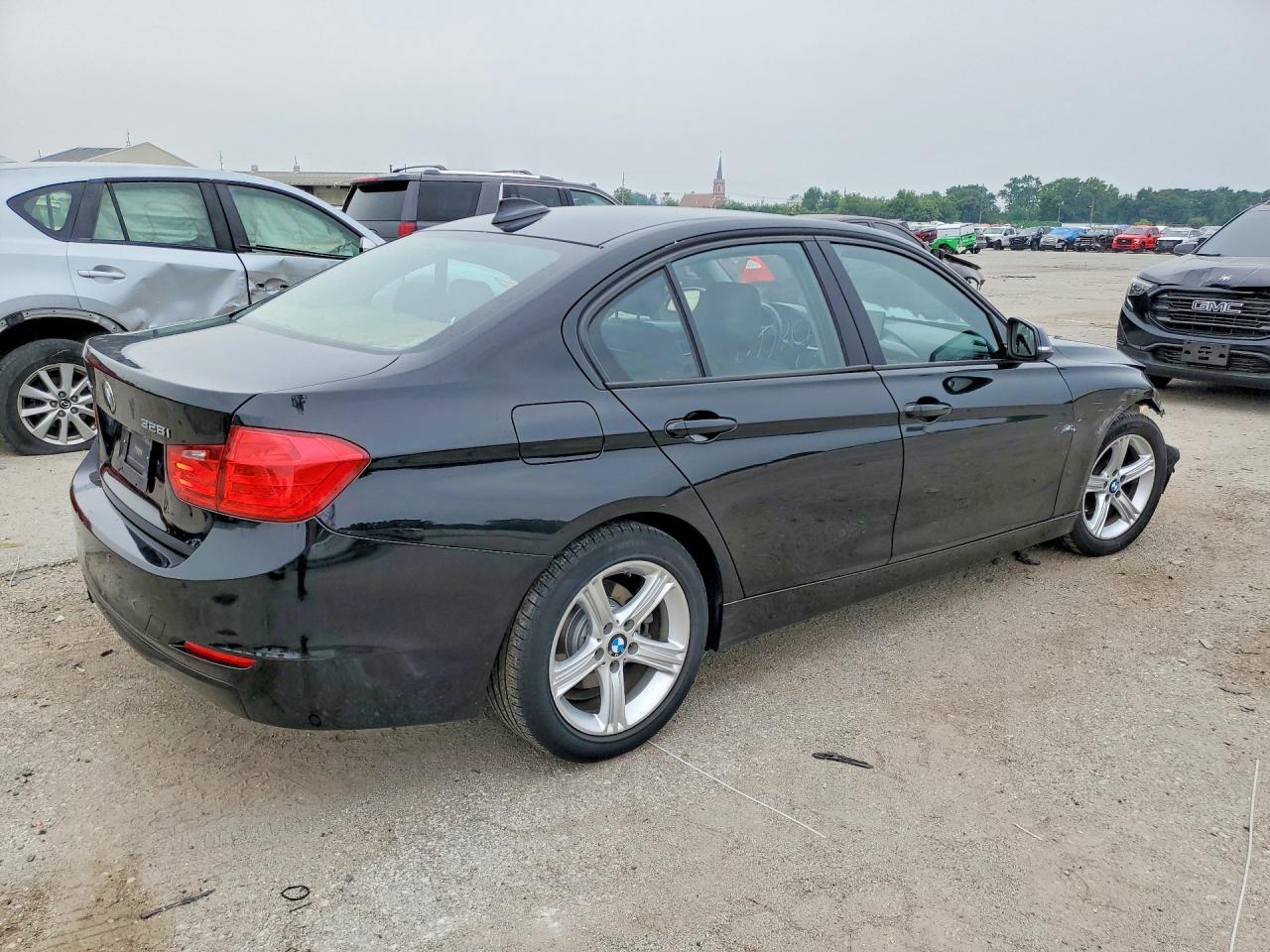 2014 Bmw 328 Xi Черный vin: WBA3B3C57EJ981426