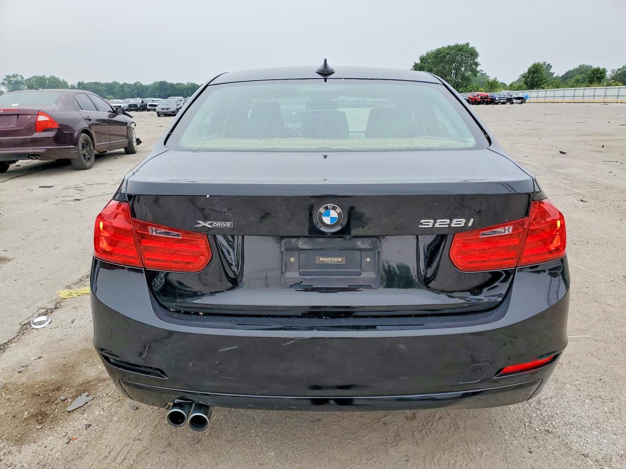 2014 Bmw 328 Xi Черный vin: WBA3B3C57EJ981426