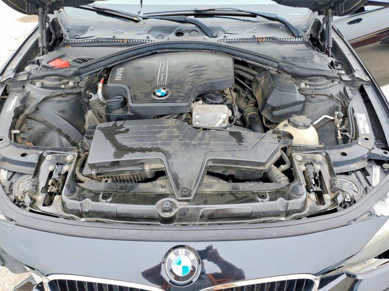 2014 Bmw 328 Xi Черный vin: WBA3B3C57EJ981426
