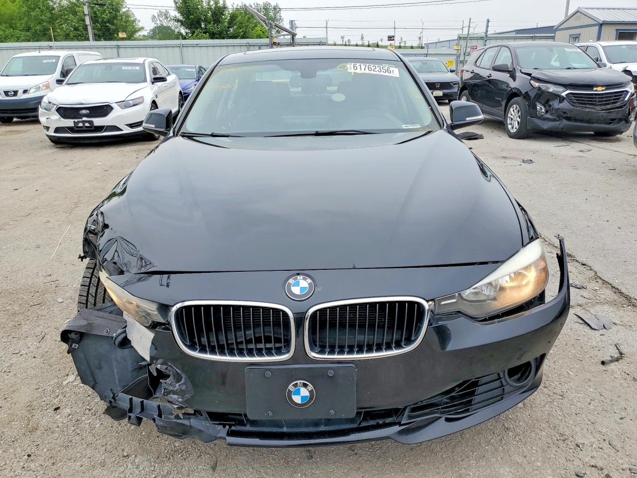 2014 Bmw 328 Xi Черный vin: WBA3B3C57EJ981426