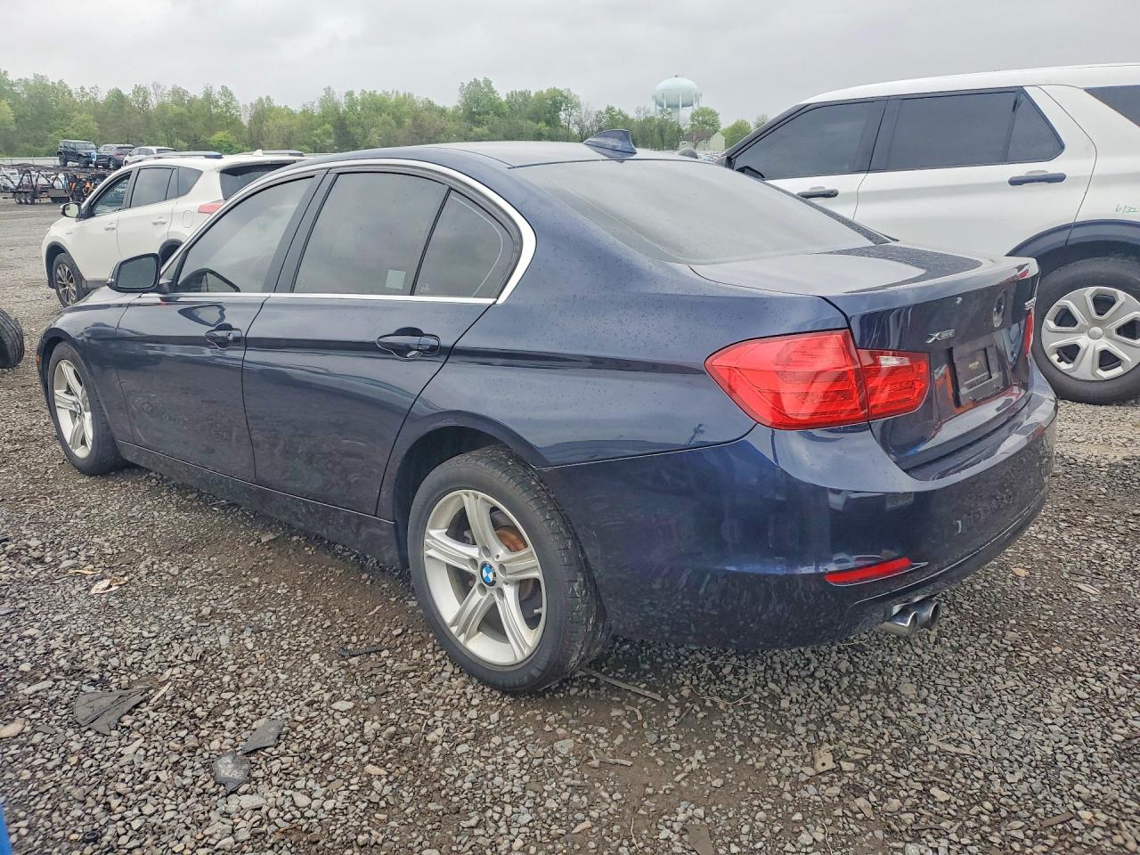 2015 Bmw 328 Xi Blue vin: WBA3B3C57FF546152