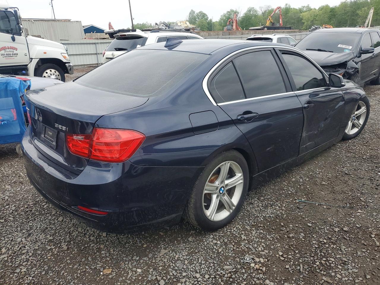 2015 Bmw 328 Xi Blue vin: WBA3B3C57FF546152