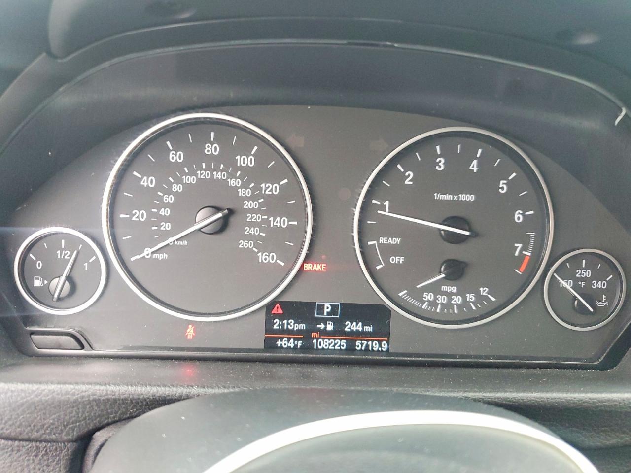 2015 Bmw 328 Xi Blue vin: WBA3B3C57FF546152