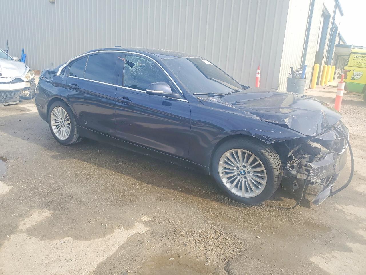 2013 Bmw 328 Xi Blue vin: WBA3B3C58DF533603