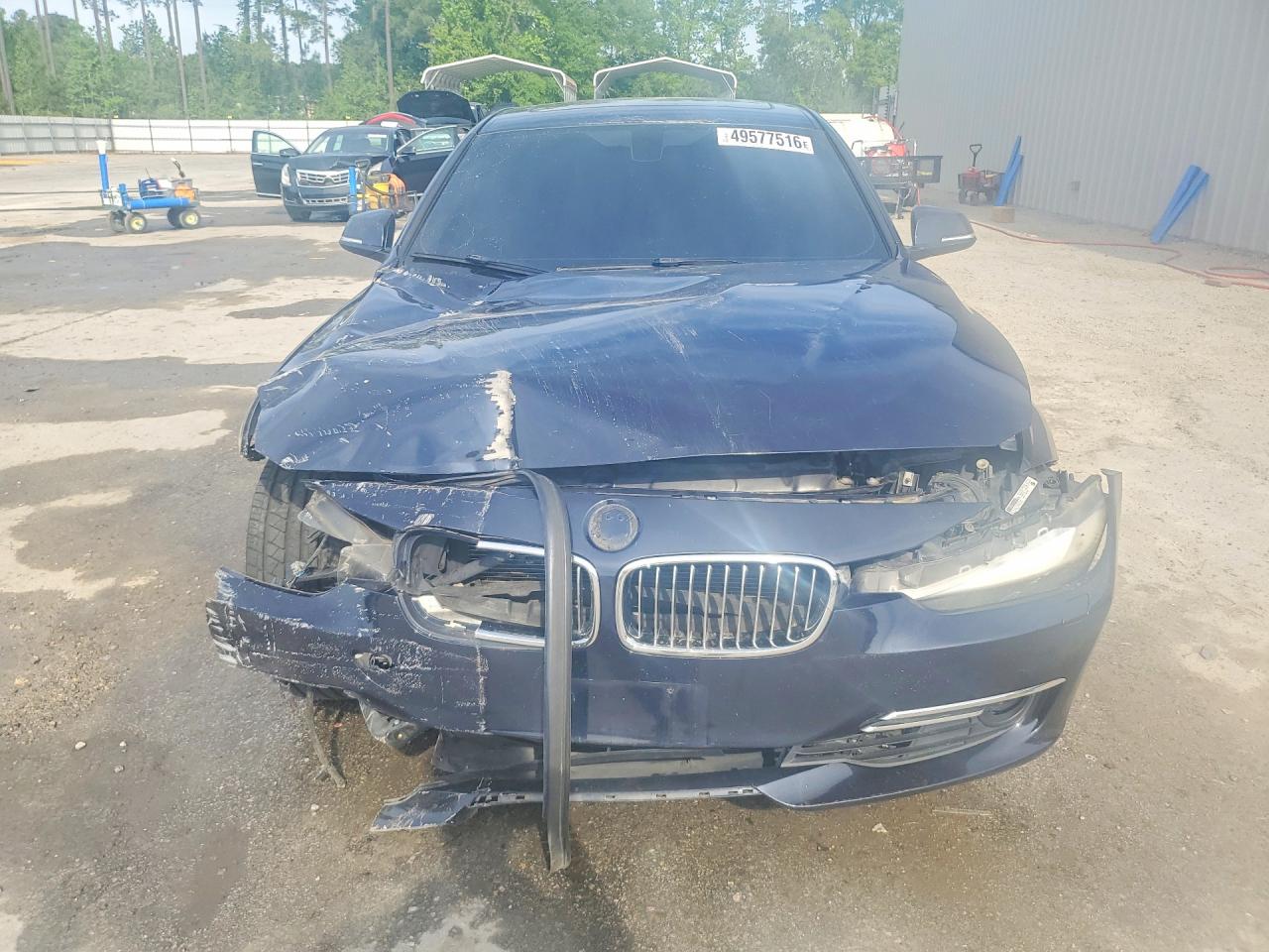 2013 Bmw 328 Xi Blue vin: WBA3B3C58DF533603