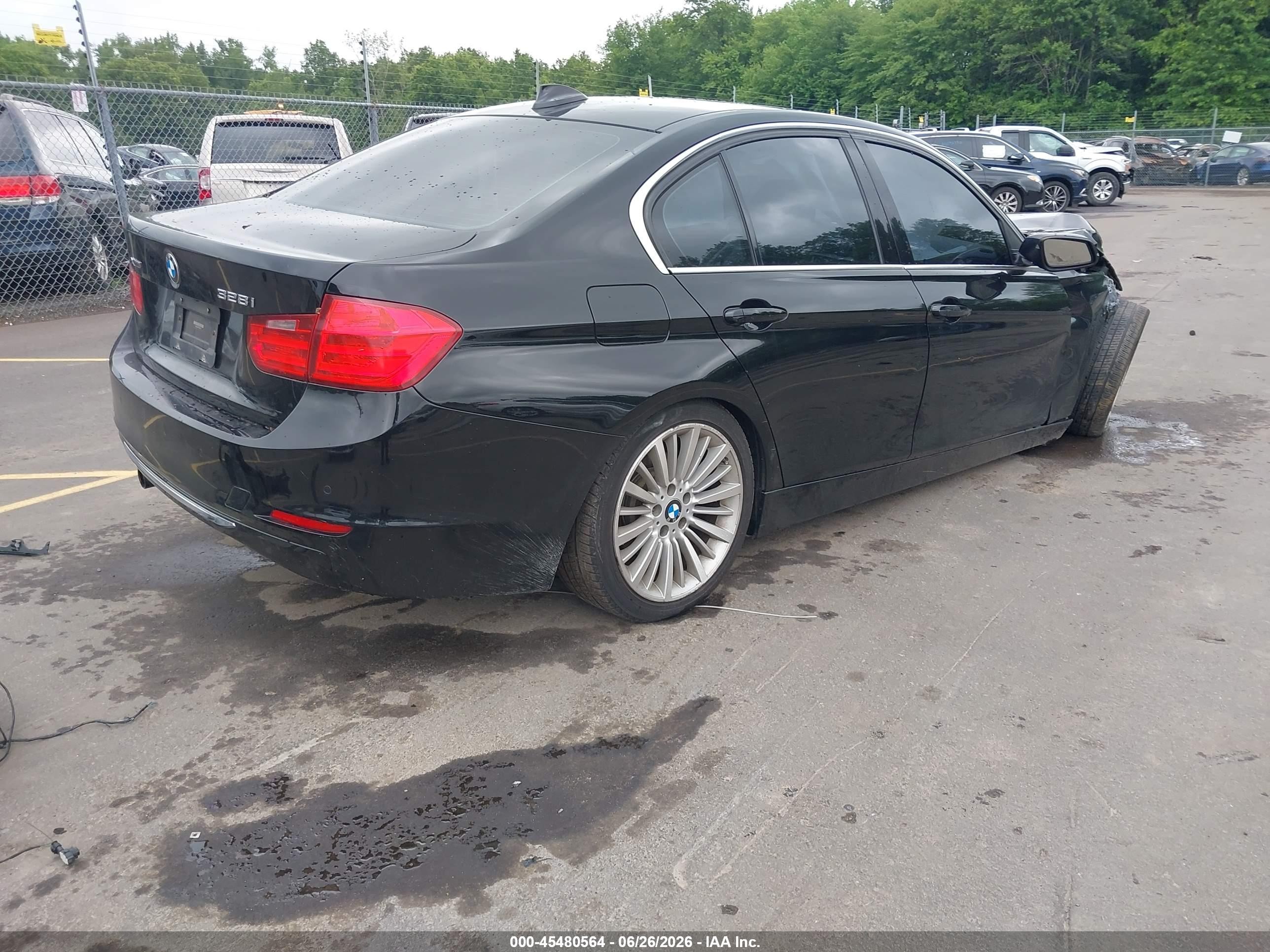 2013 Bmw 328i Xdrive Black vin: WBA3B3C58DF534041