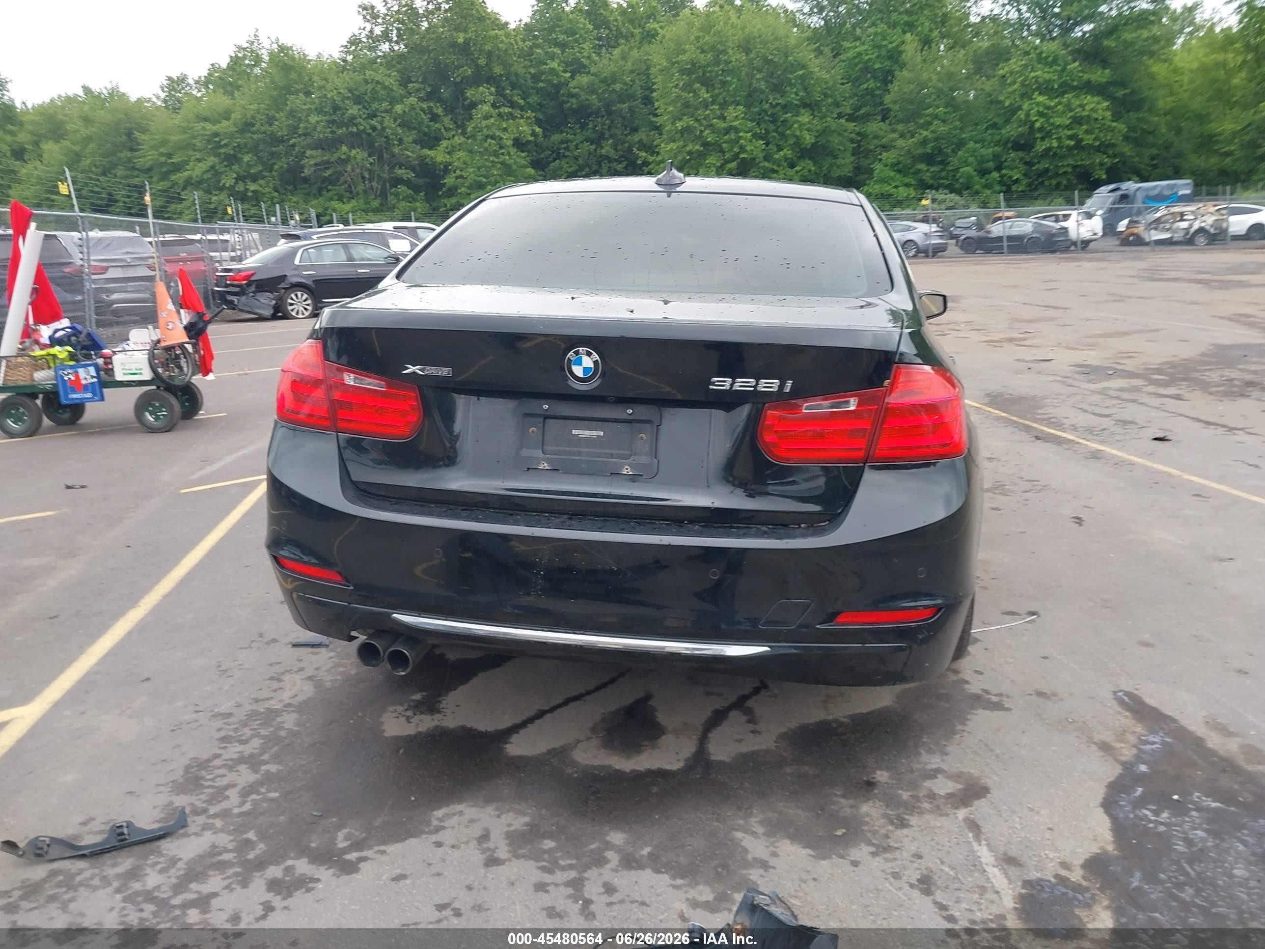 2013 Bmw 328i Xdrive Black vin: WBA3B3C58DF534041