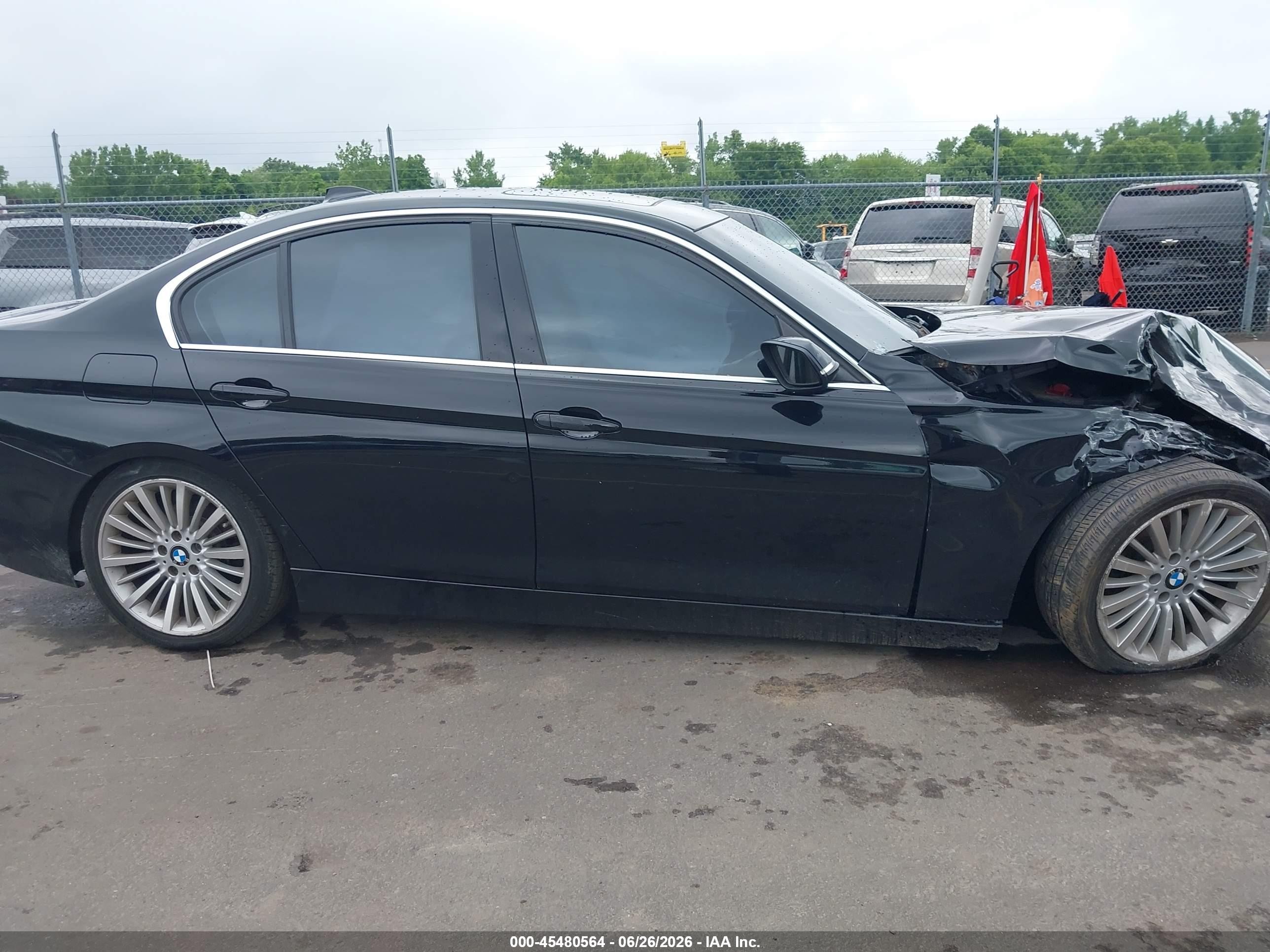 2013 Bmw 328i Xdrive Black vin: WBA3B3C58DF534041