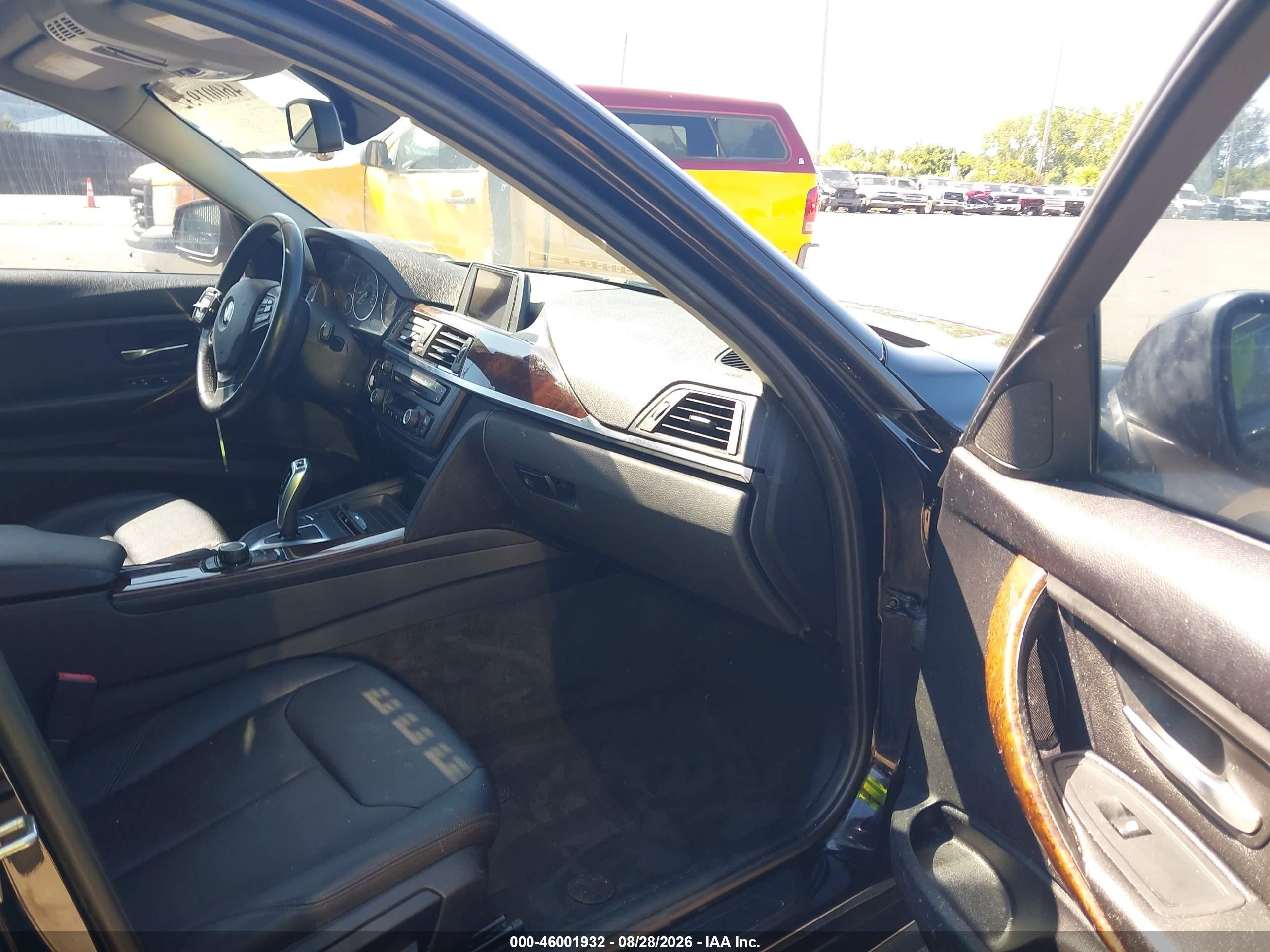 2013 Bmw 328i Xdrive Black vin: WBA3B3C58DF541667