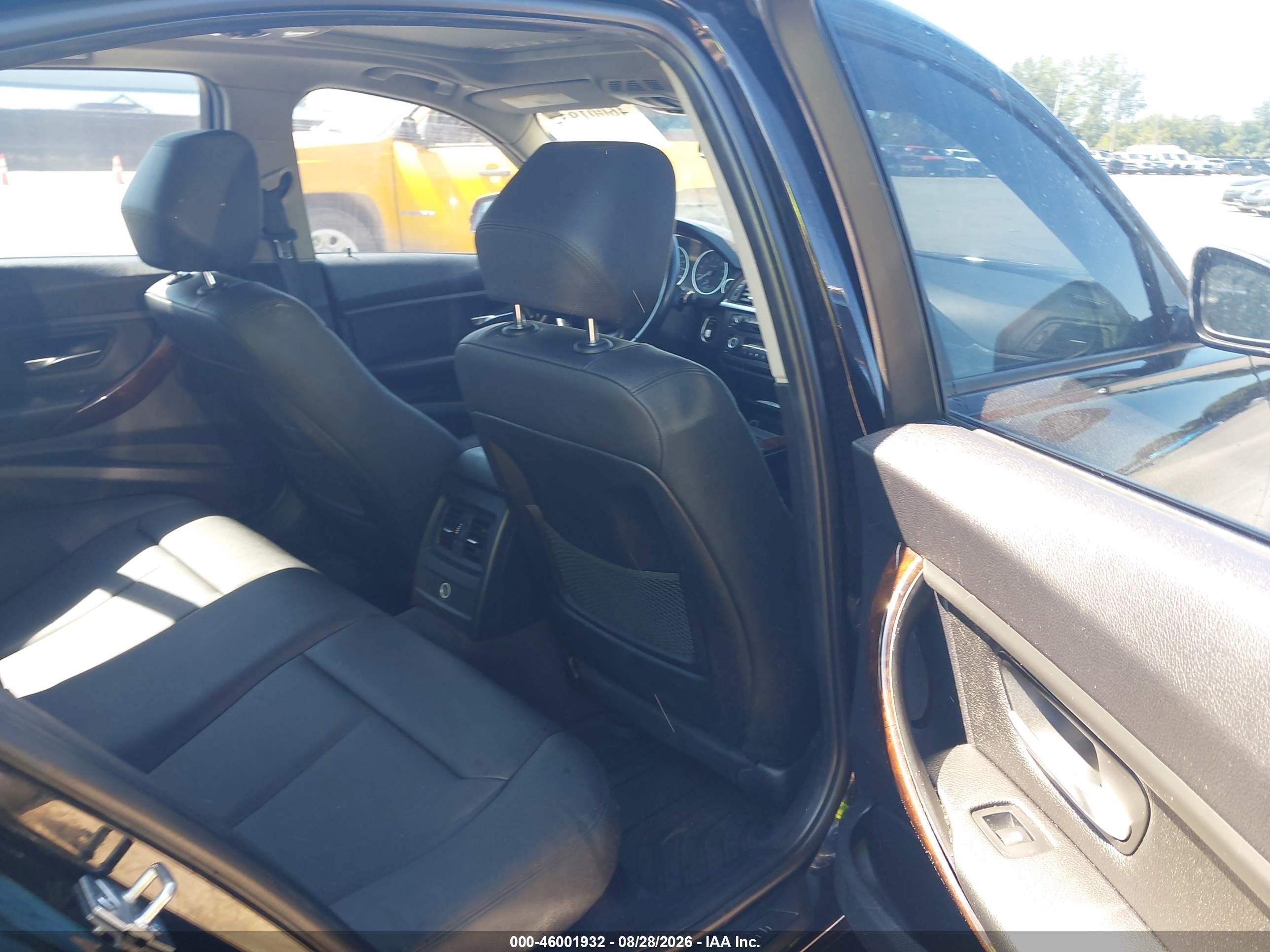 2013 Bmw 328i Xdrive Black vin: WBA3B3C58DF541667