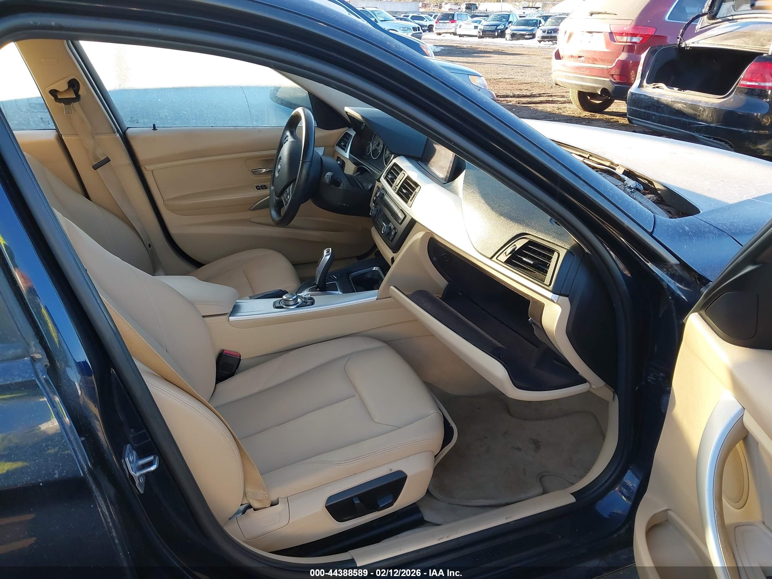 2013 Bmw 328i Xdrive Black vin: WBA3B3C58DJ810165