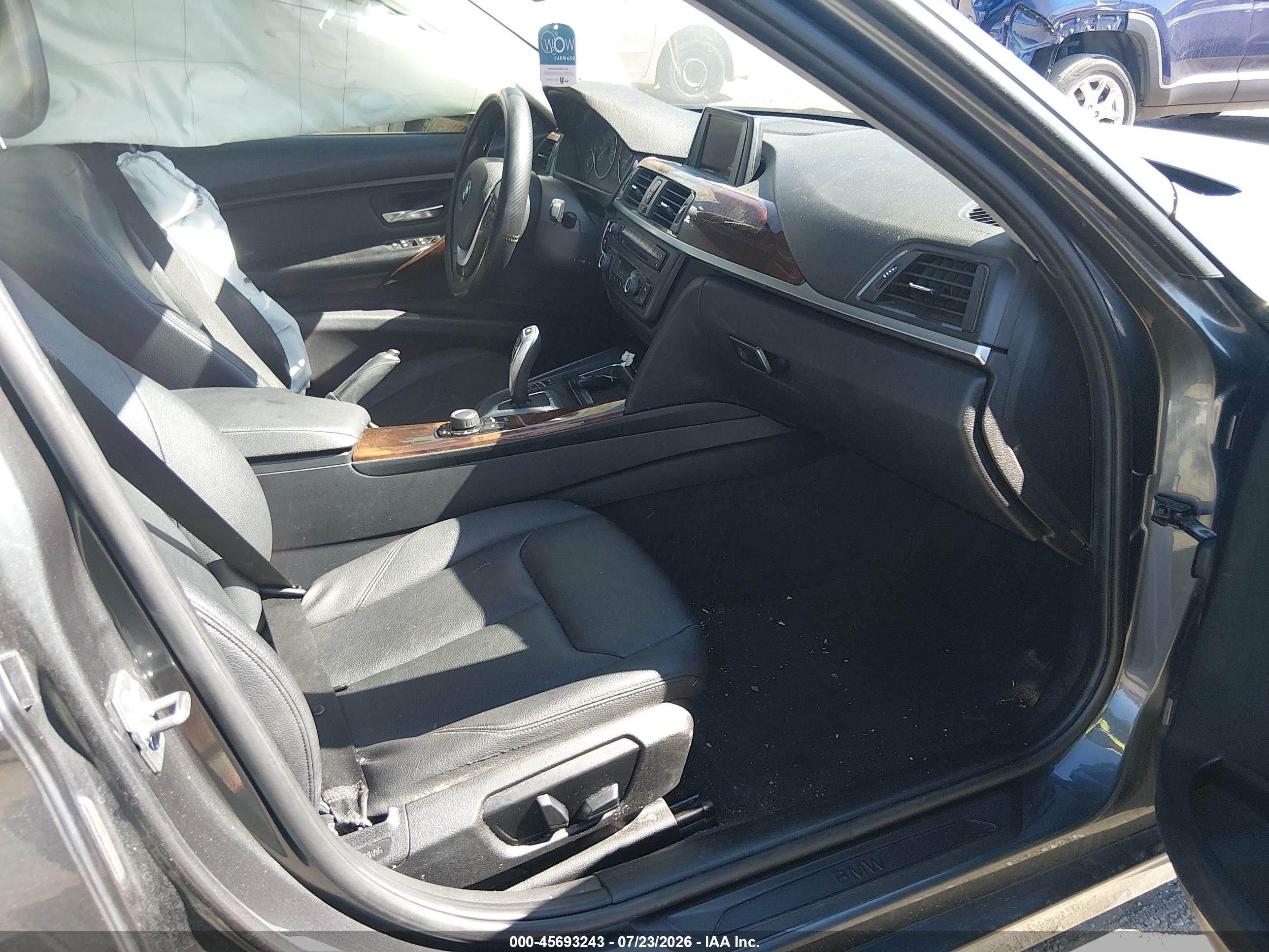 2014 Bmw 328i Xdrive Gray vin: WBA3B3C58EF545185