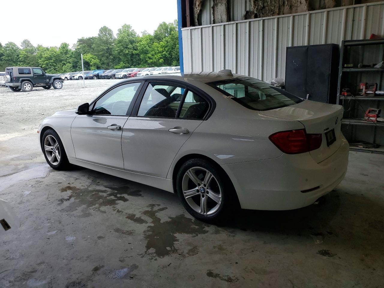 2014 Bmw 328 Xi White vin: WBA3B3C58EJ977353
