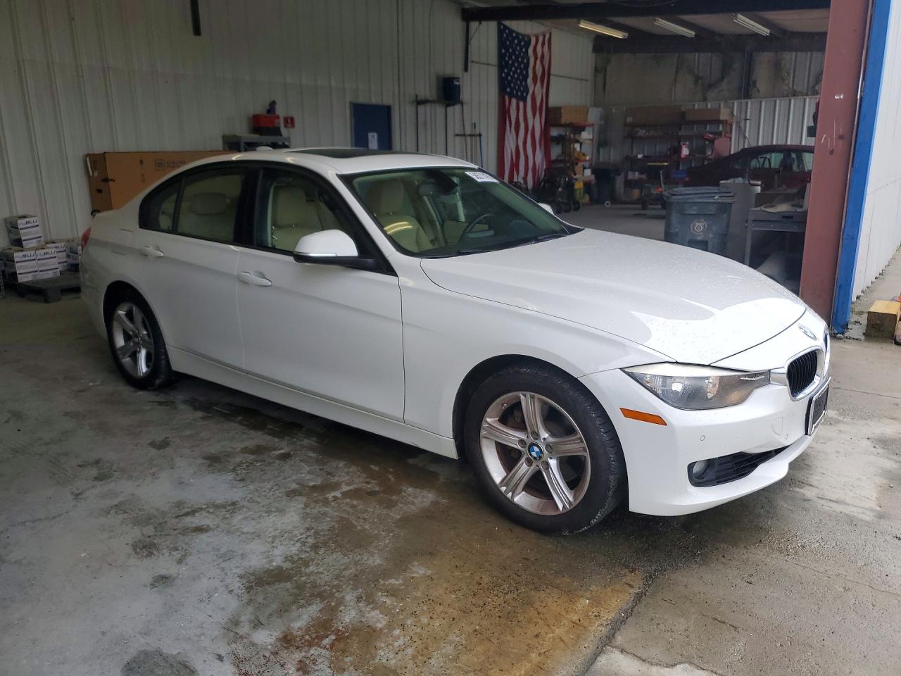 2014 Bmw 328 Xi White vin: WBA3B3C58EJ977353