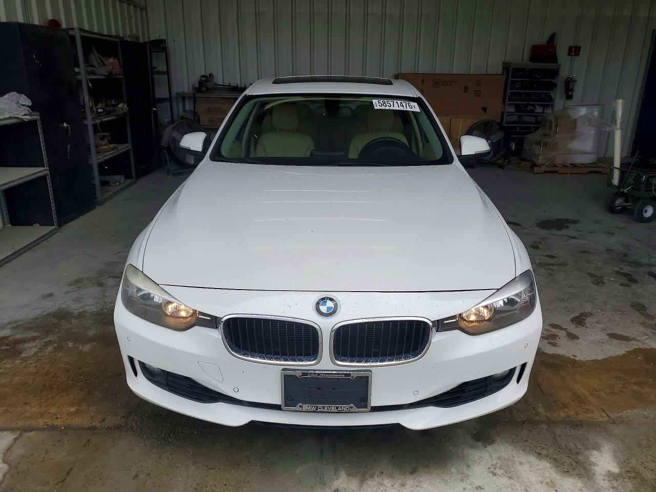 2014 Bmw 328 Xi White vin: WBA3B3C58EJ977353
