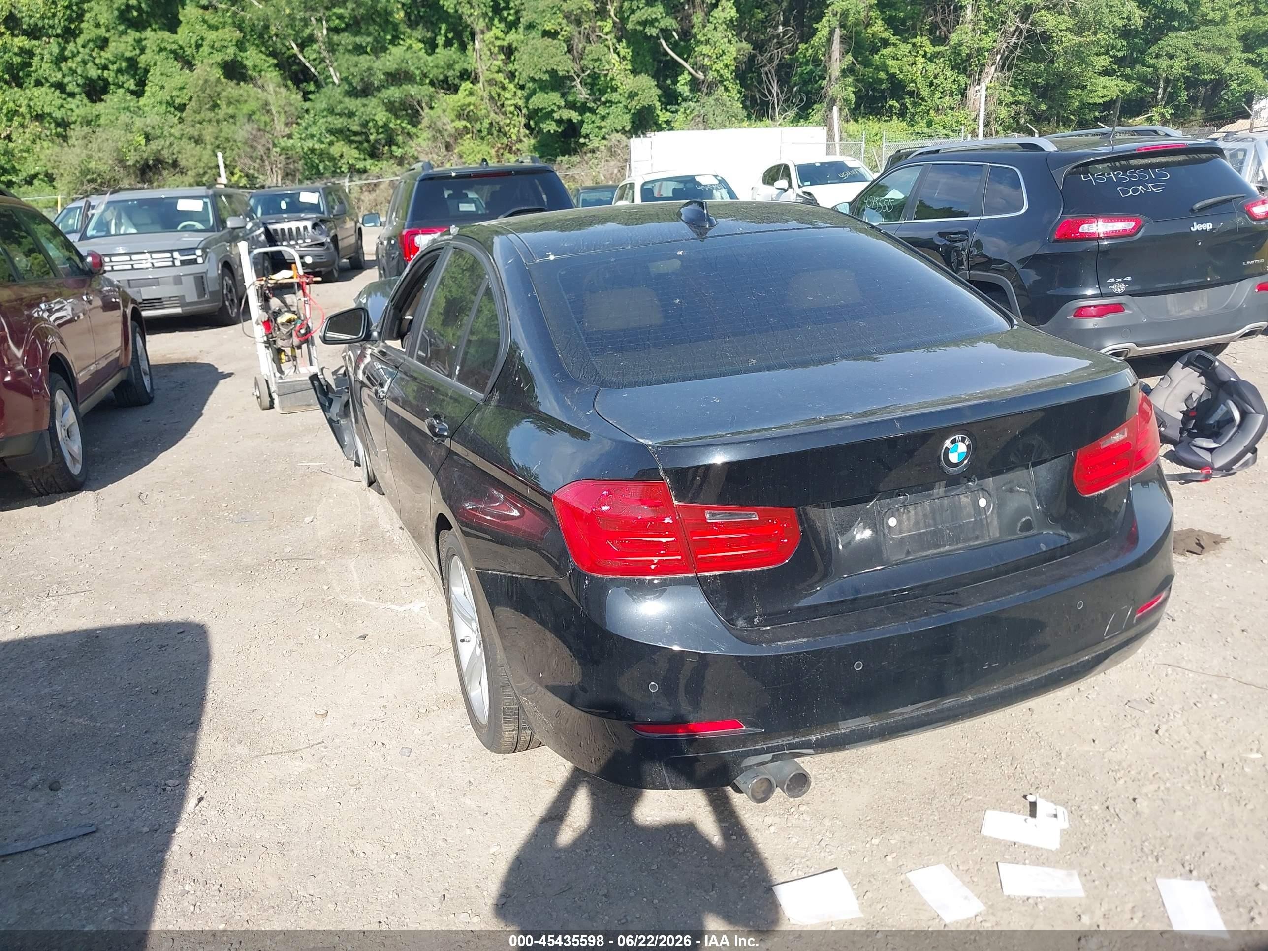 2014 Bmw 328i Xdrive Черный vin: WBA3B3C58EJ980995