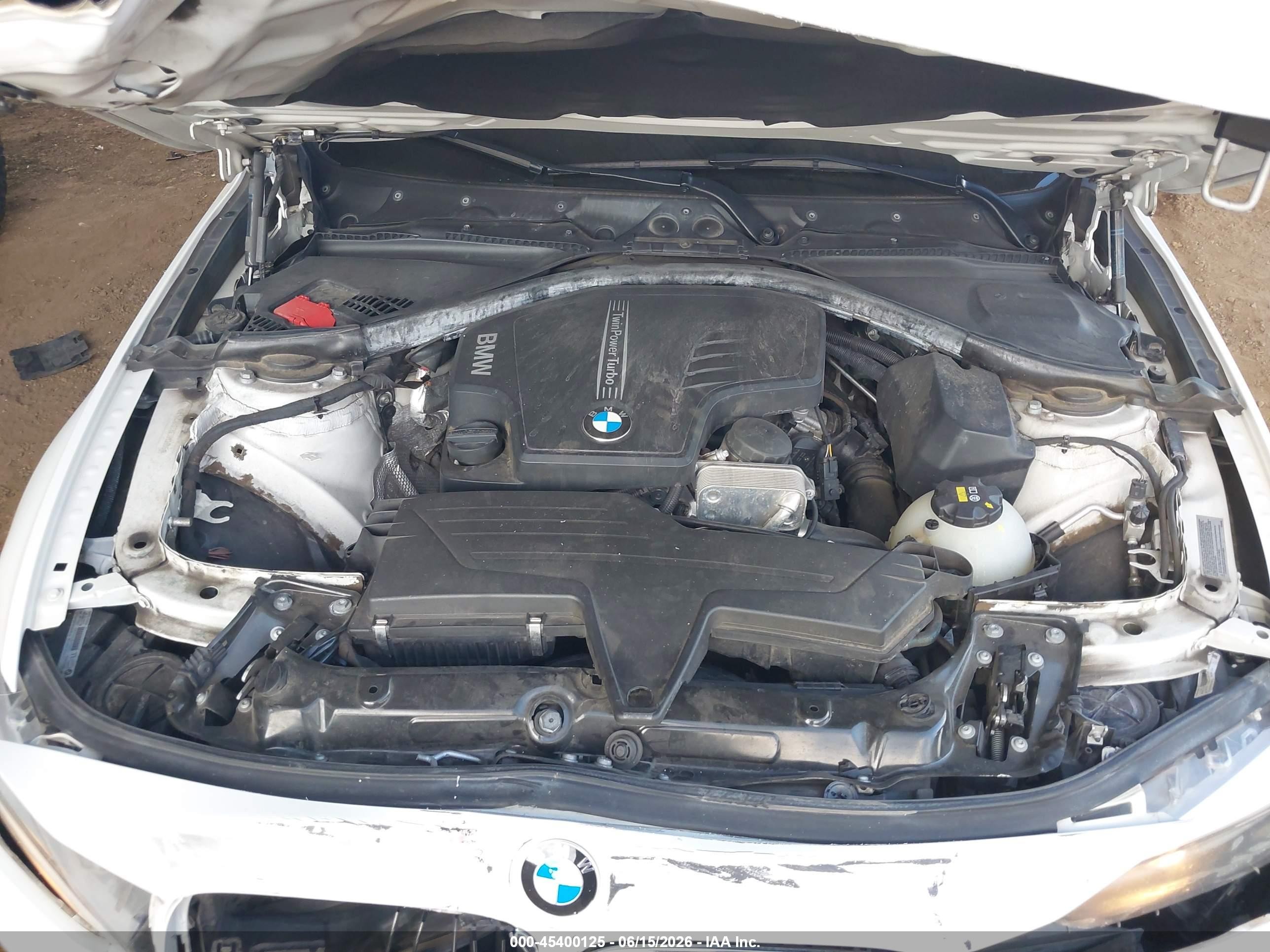 2014 Bmw 328i Xdrive White vin: WBA3B3C58EJ982505
