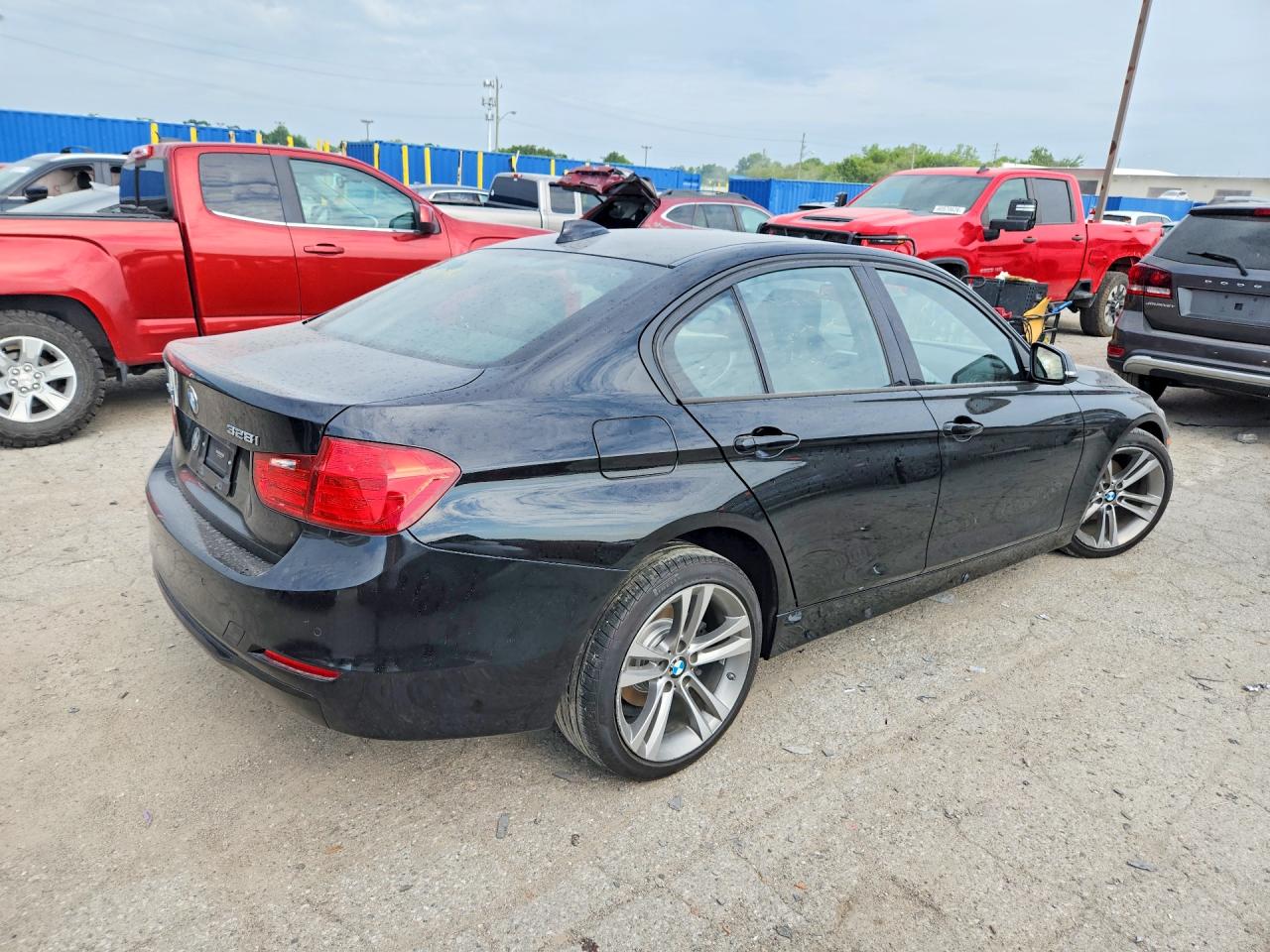2014 Bmw 328 Xi Черный vin: WBA3B3C58EJ983198