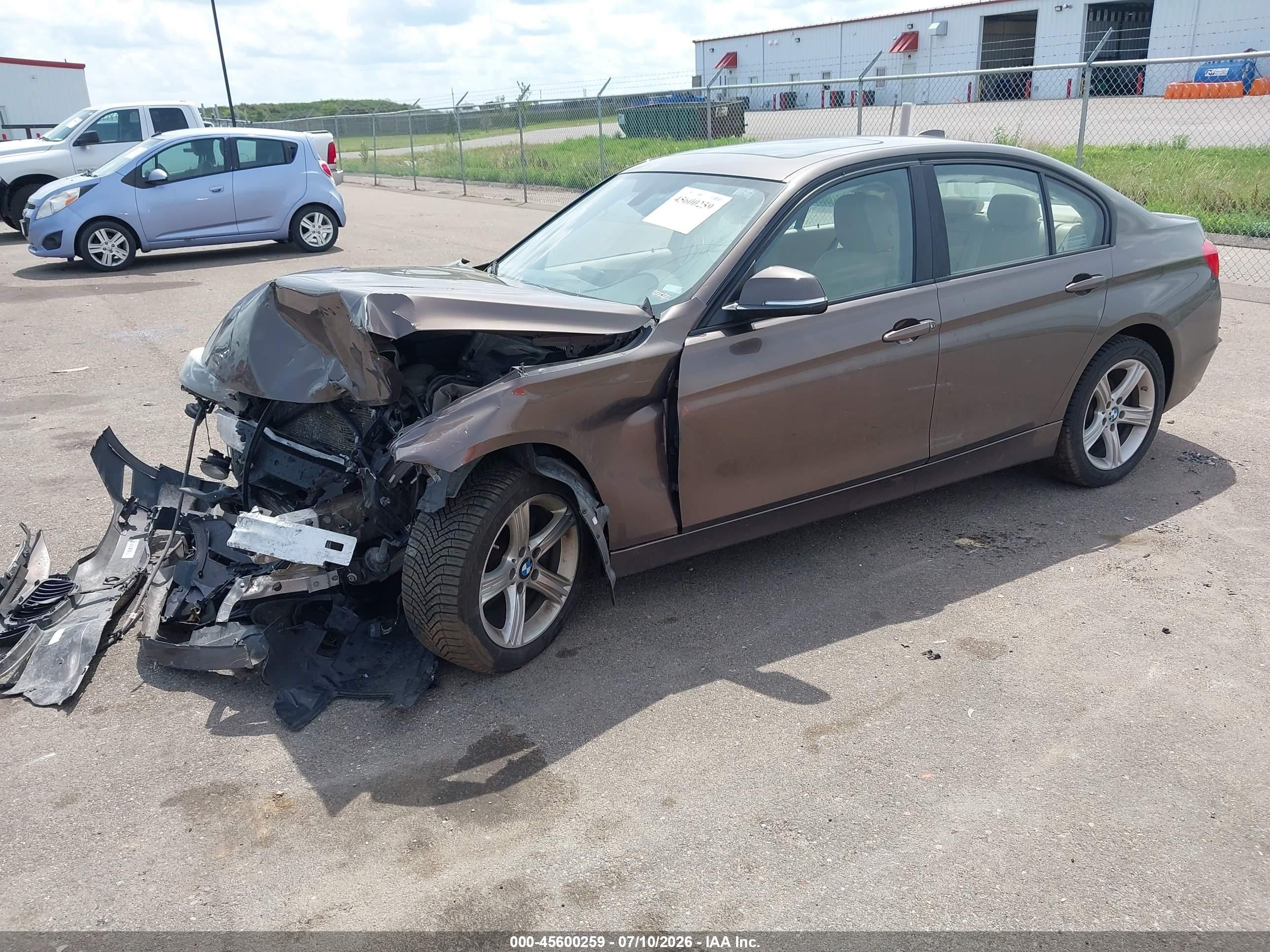 2013 Bmw 328i Xdrive Brown vin: WBA3B3C59DF531777