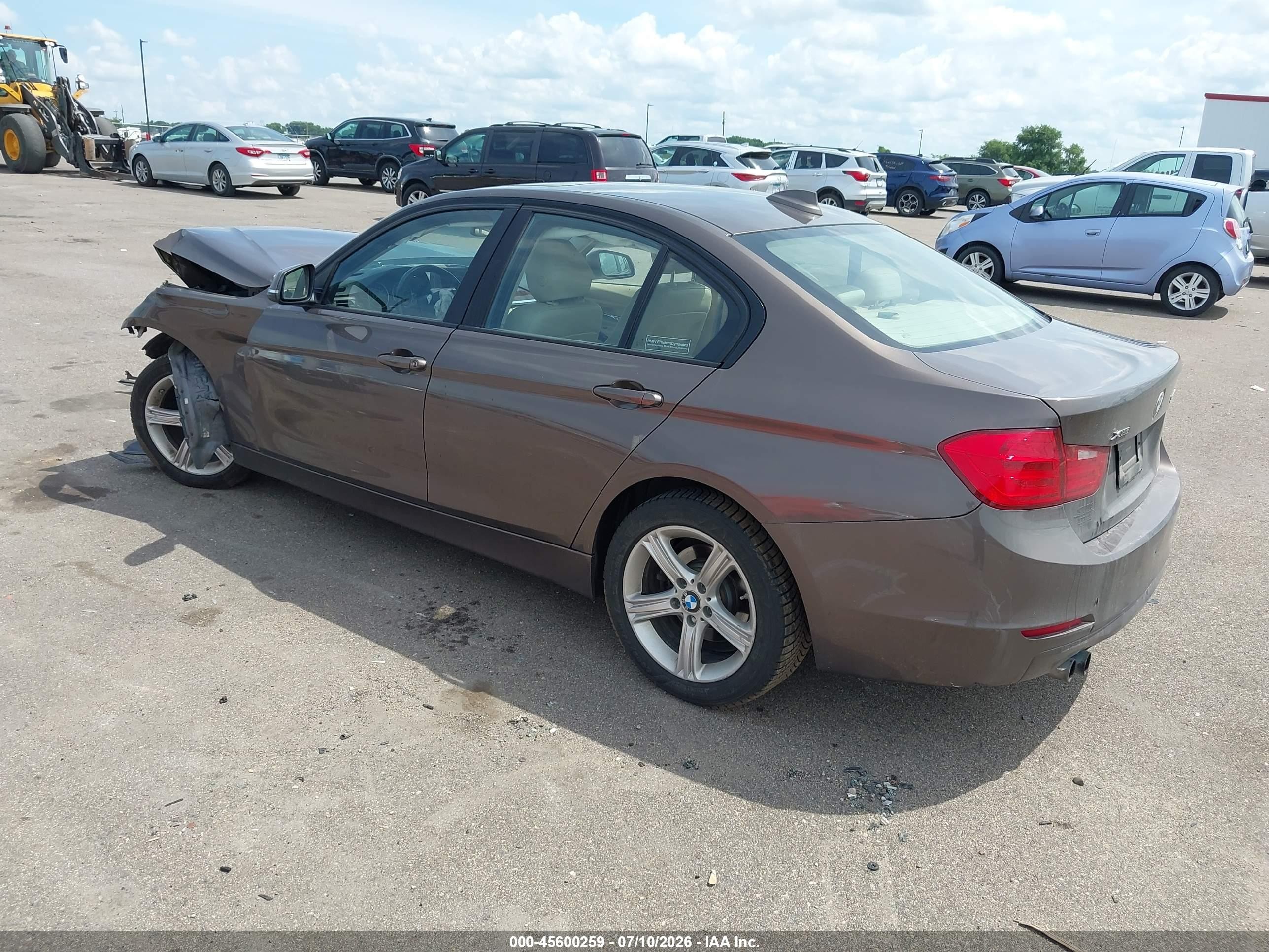 2013 Bmw 328i Xdrive Brown vin: WBA3B3C59DF531777