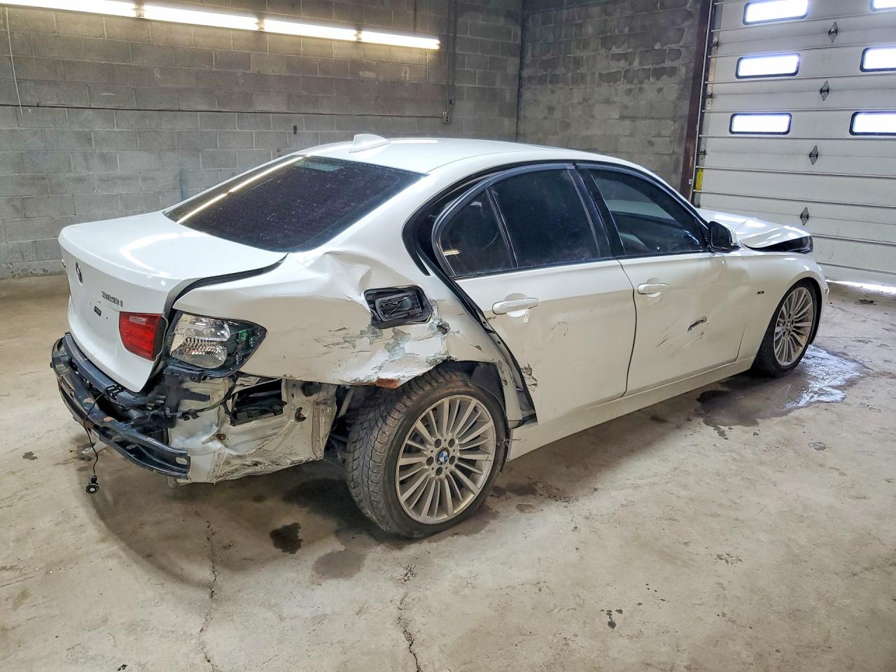 2013 Bmw 328 Xi White vin: WBA3B3C59DF533237