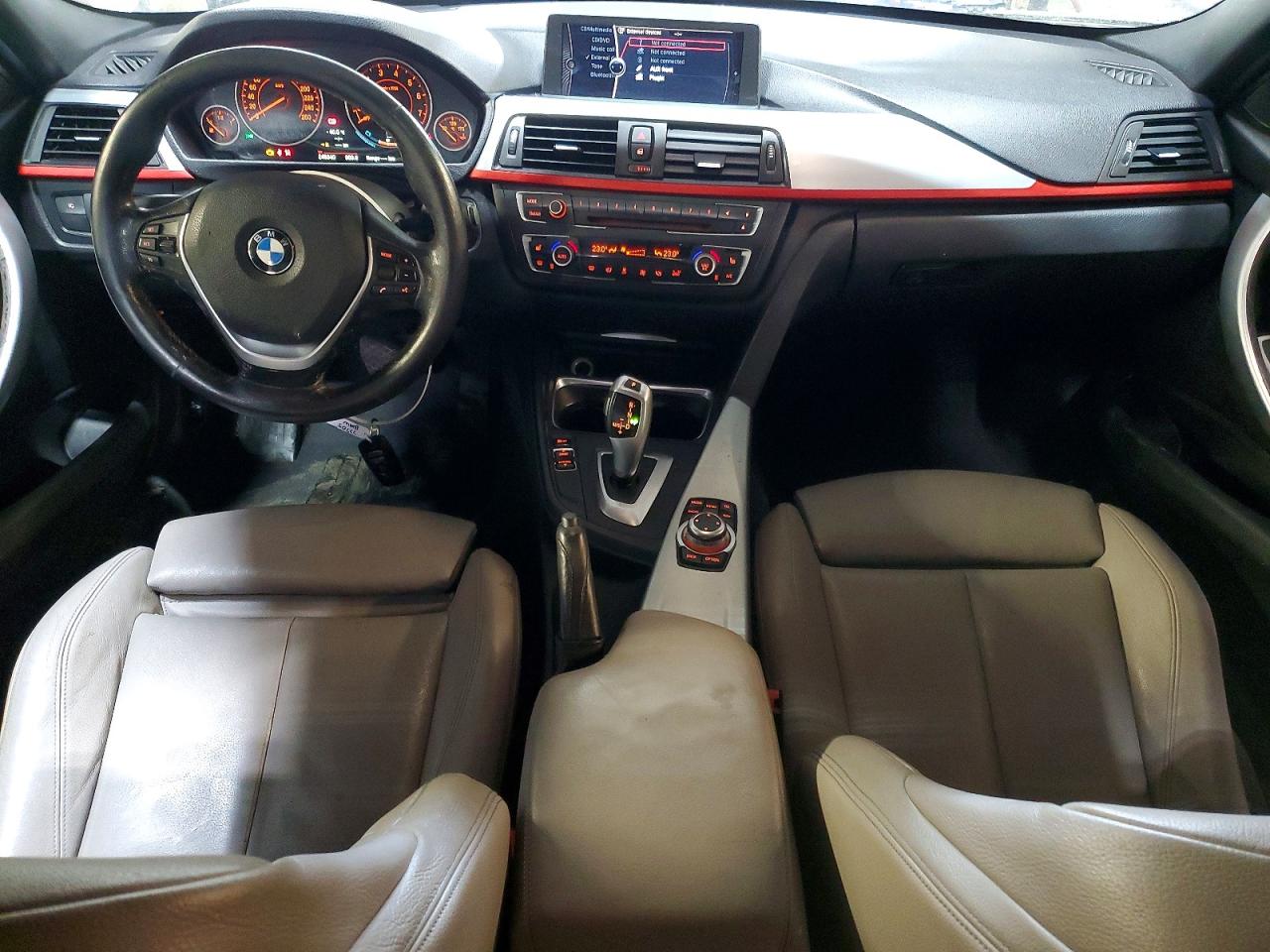 2013 Bmw 328 Xi White vin: WBA3B3C59DF533237