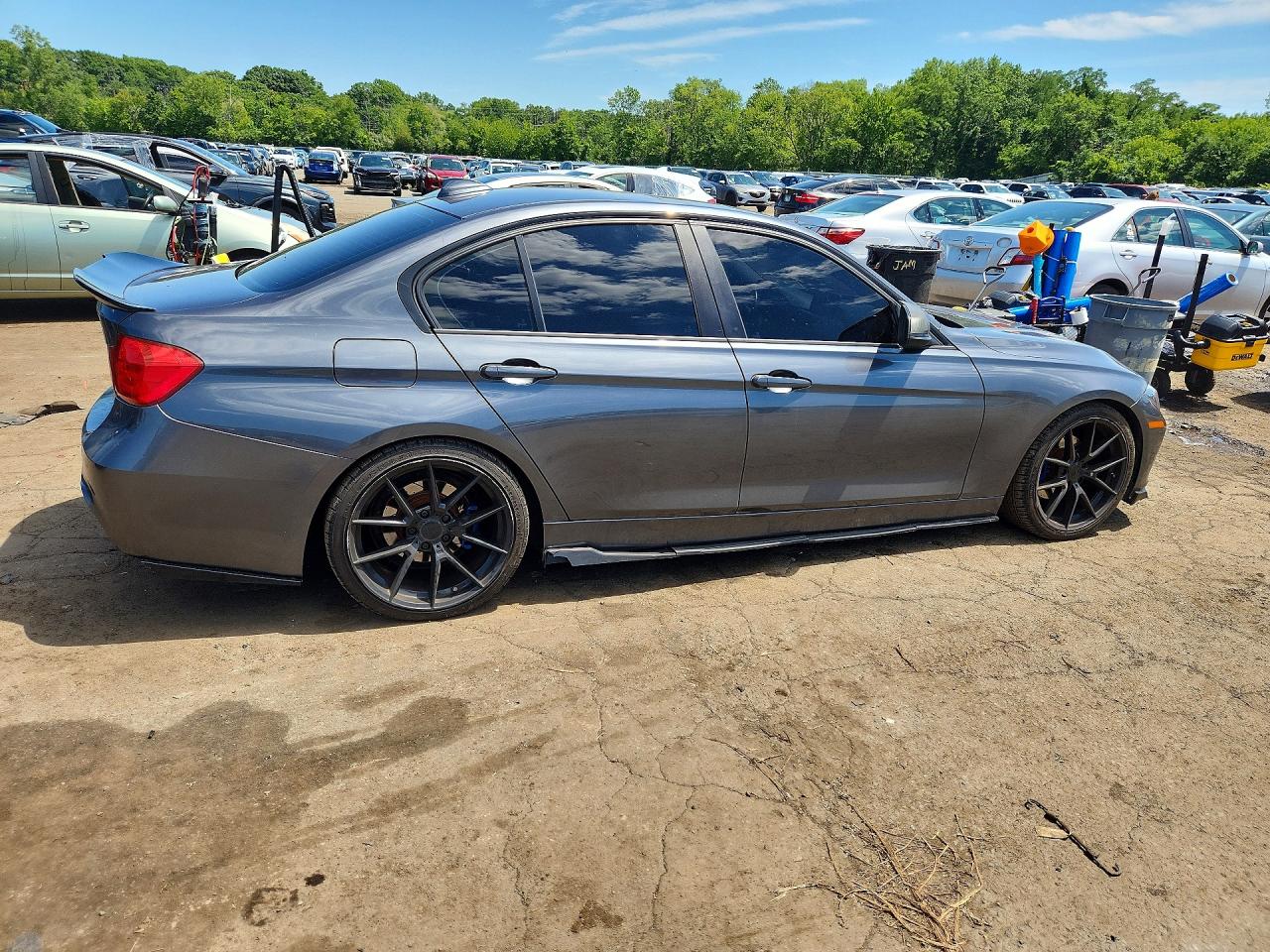 2013 Bmw 328 Xi Угольный vin: WBA3B3C59DJ811339