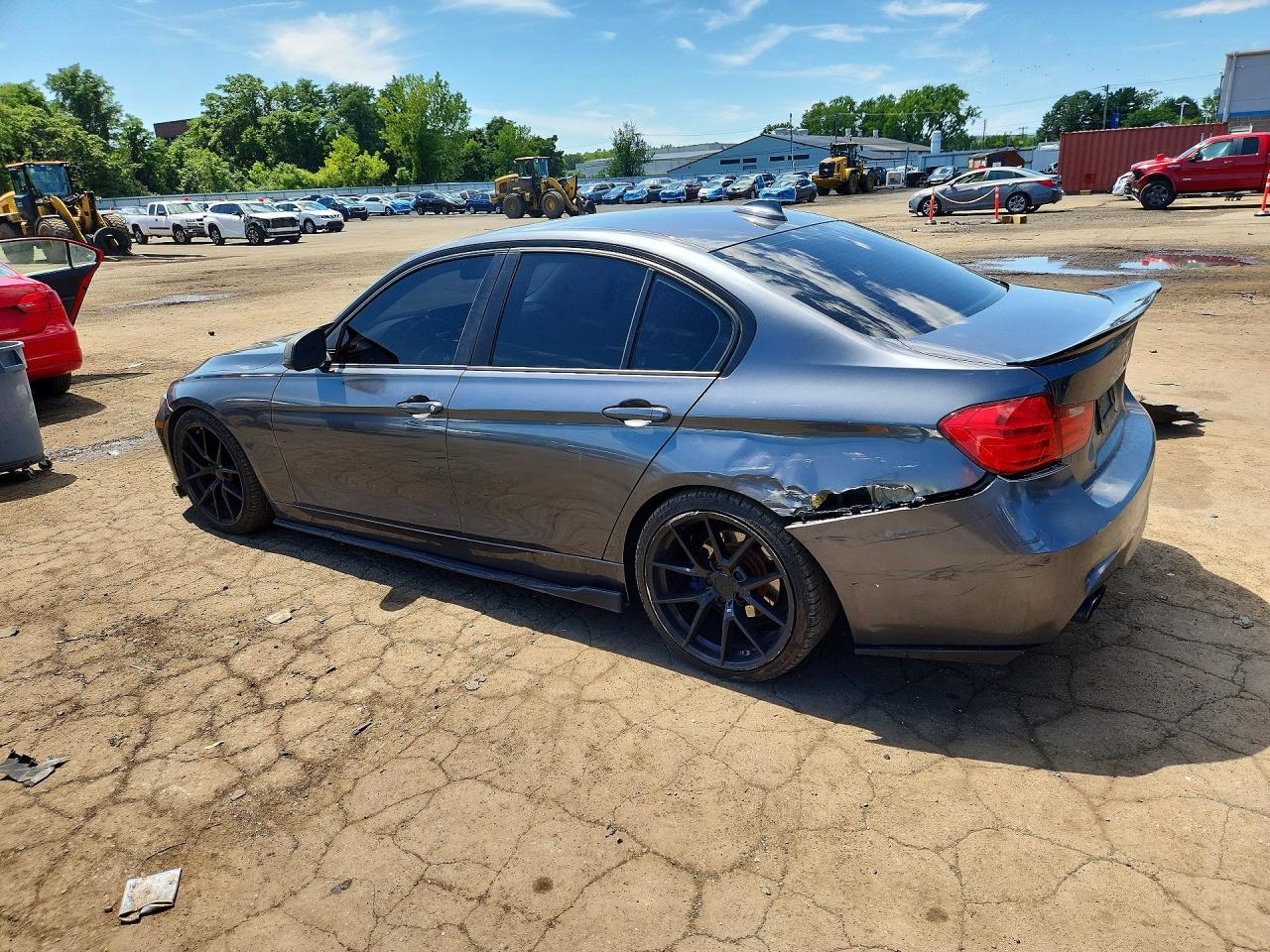2013 Bmw 328 Xi Угольный vin: WBA3B3C59DJ811339