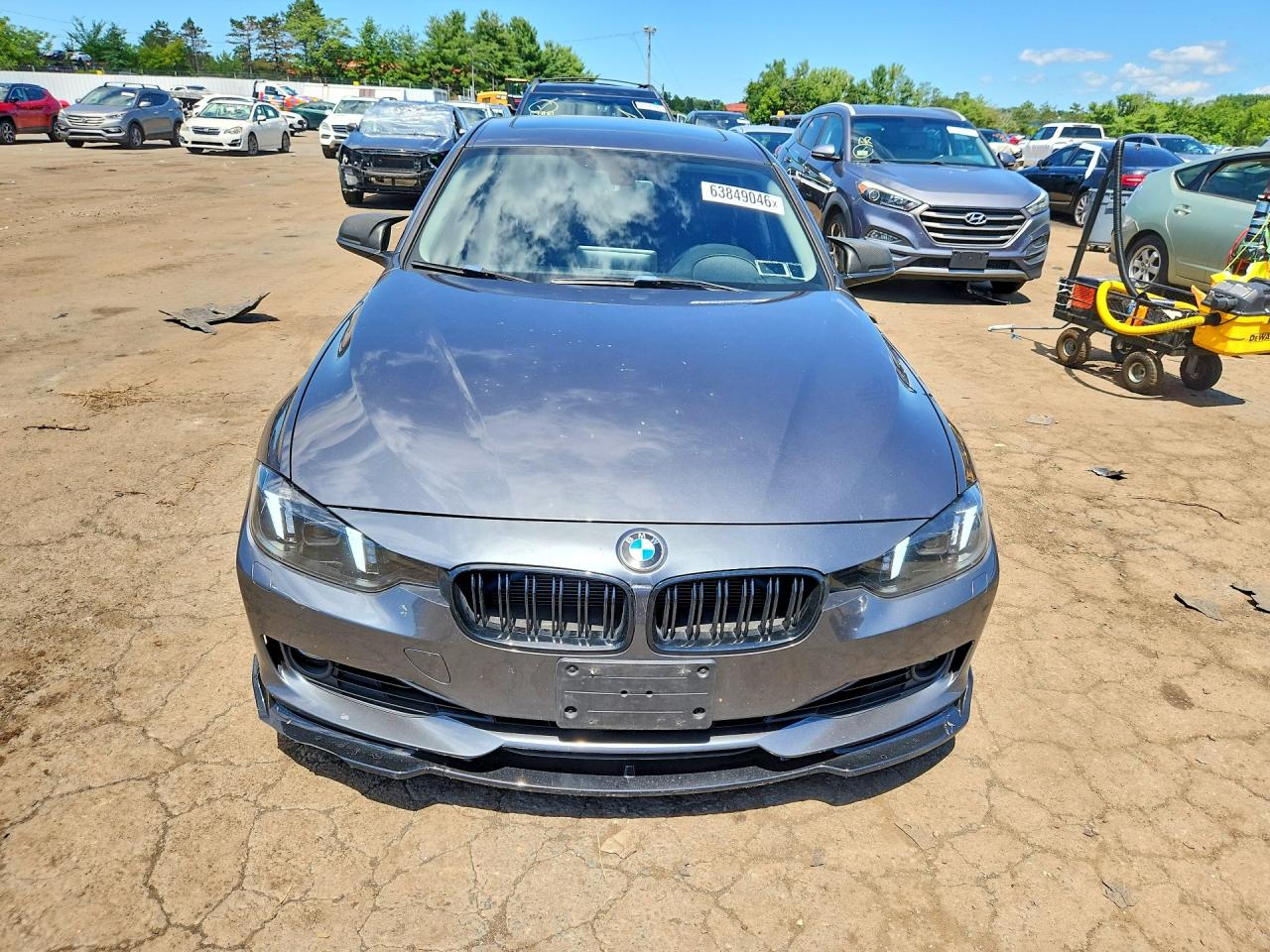 2013 Bmw 328 Xi Угольный vin: WBA3B3C59DJ811339
