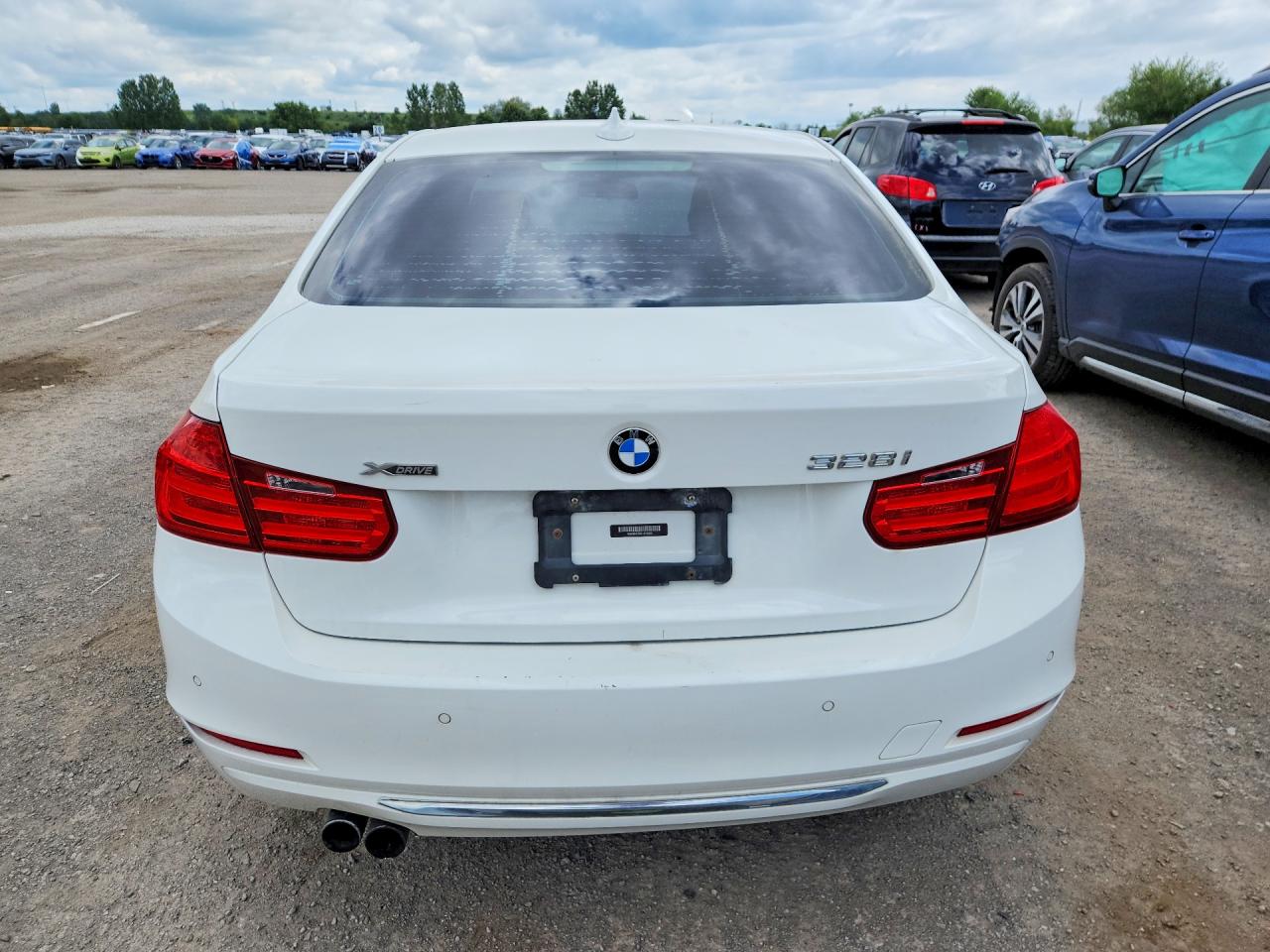 2013 Bmw 328 Xi White vin: WBA3B3C59DJ976050