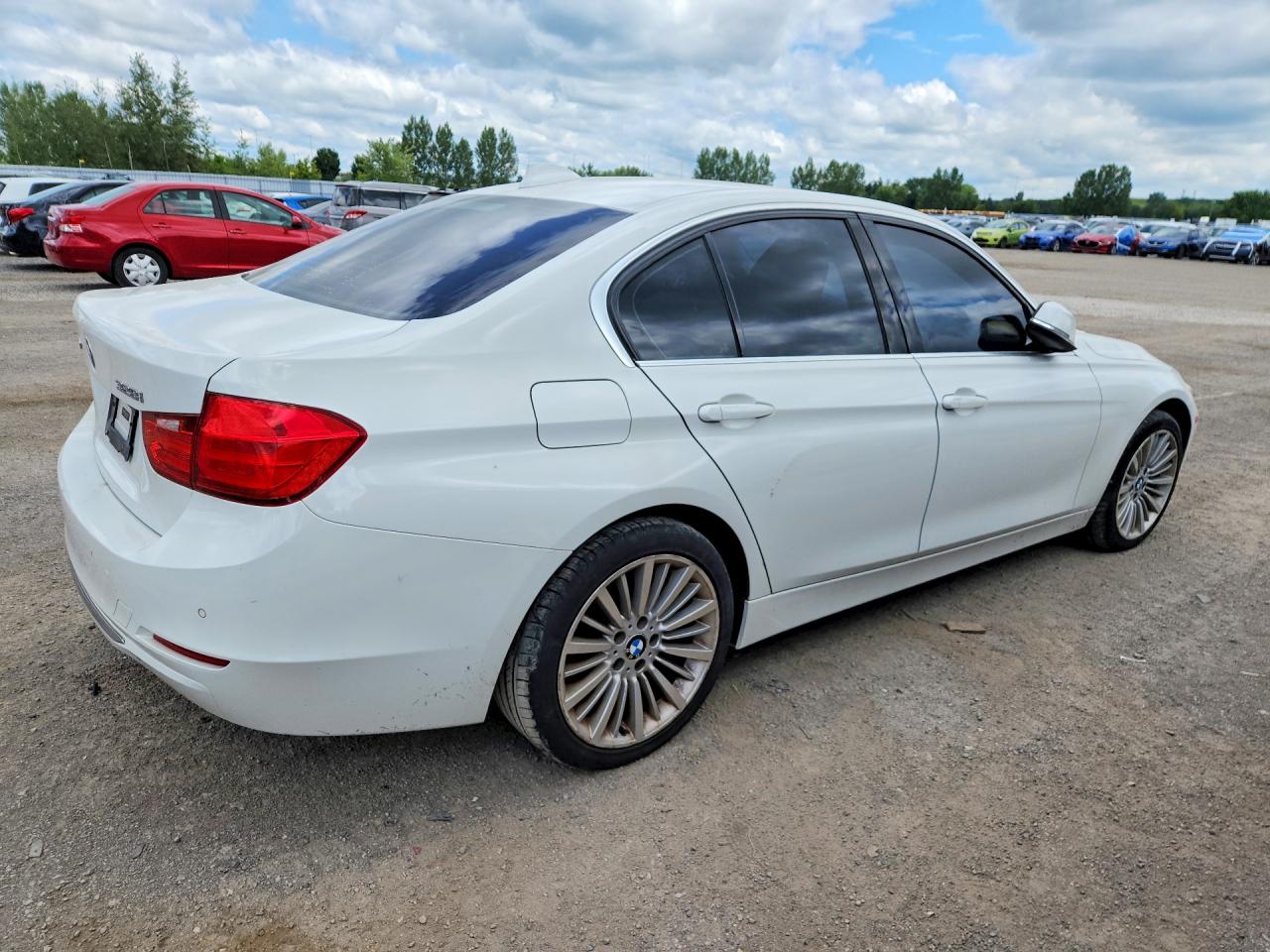 2013 Bmw 328 Xi White vin: WBA3B3C59DJ976050