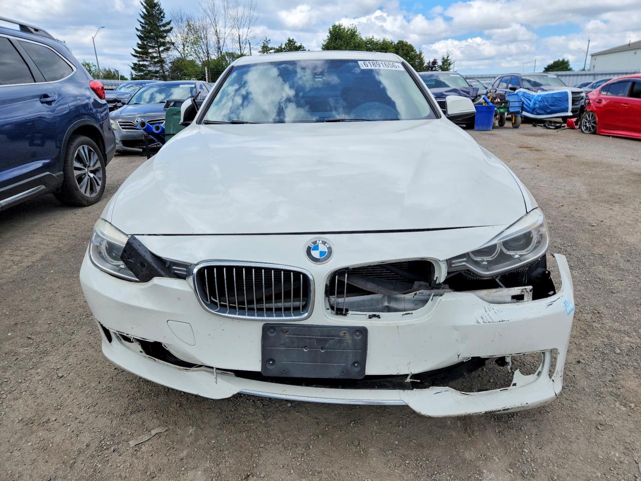 2013 Bmw 328 Xi White vin: WBA3B3C59DJ976050