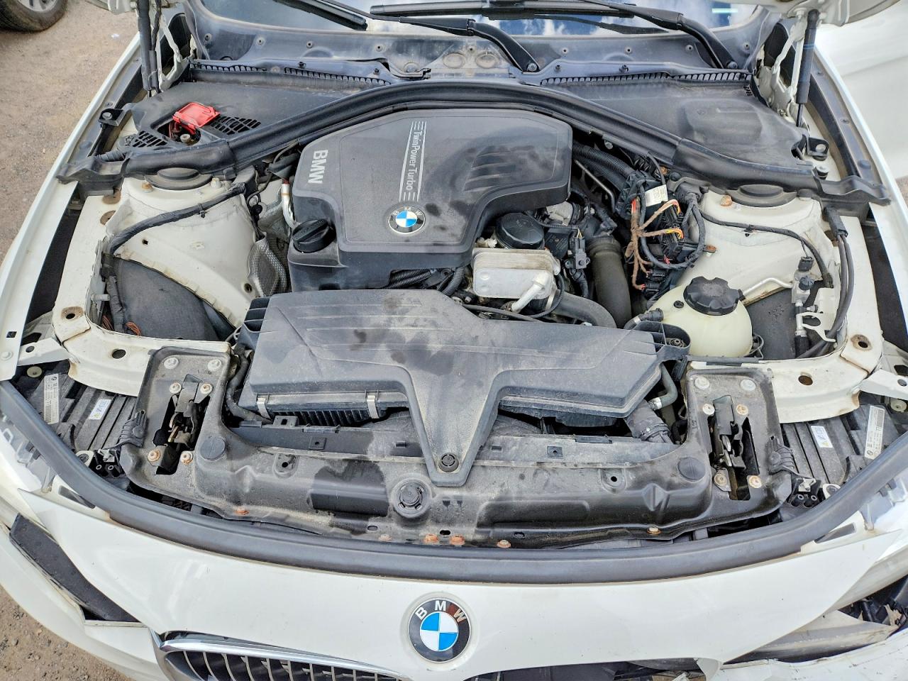 2013 Bmw 328 Xi White vin: WBA3B3C59DJ976050