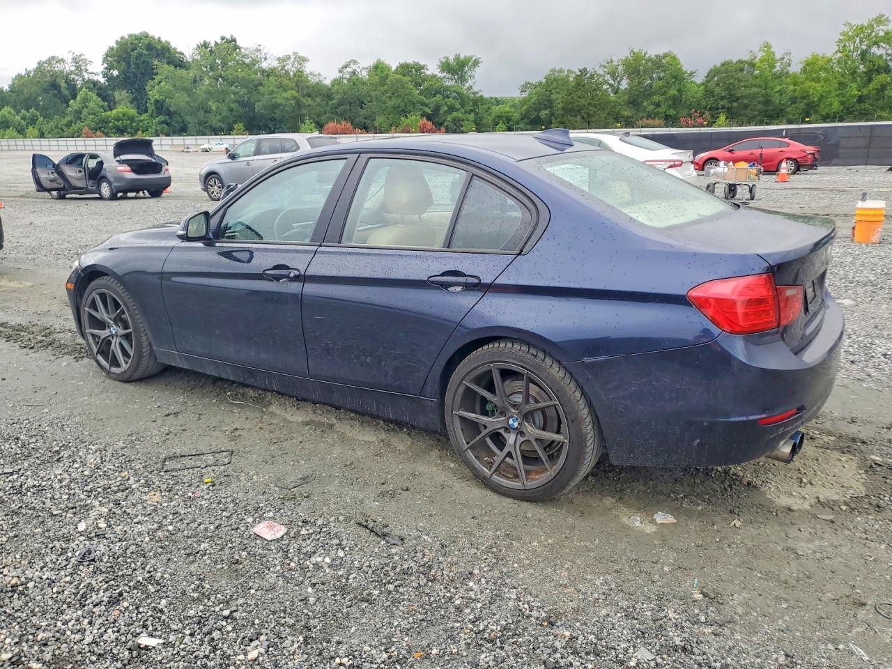 2013 Bmw 328 Xi Blue vin: WBA3B3C5XDF531478