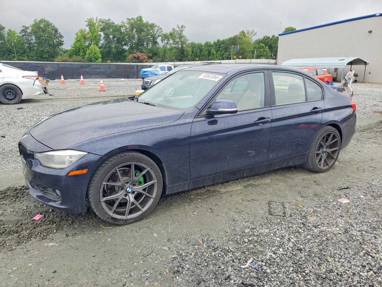 2013 Bmw 328 Xi Blue vin: WBA3B3C5XDF531478
