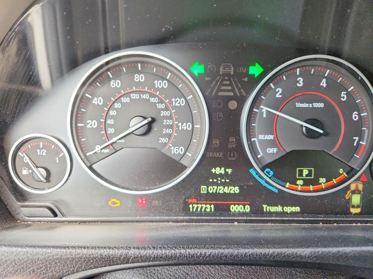 2013 Bmw 328 Xi Черный vin: WBA3B3C5XDF535708