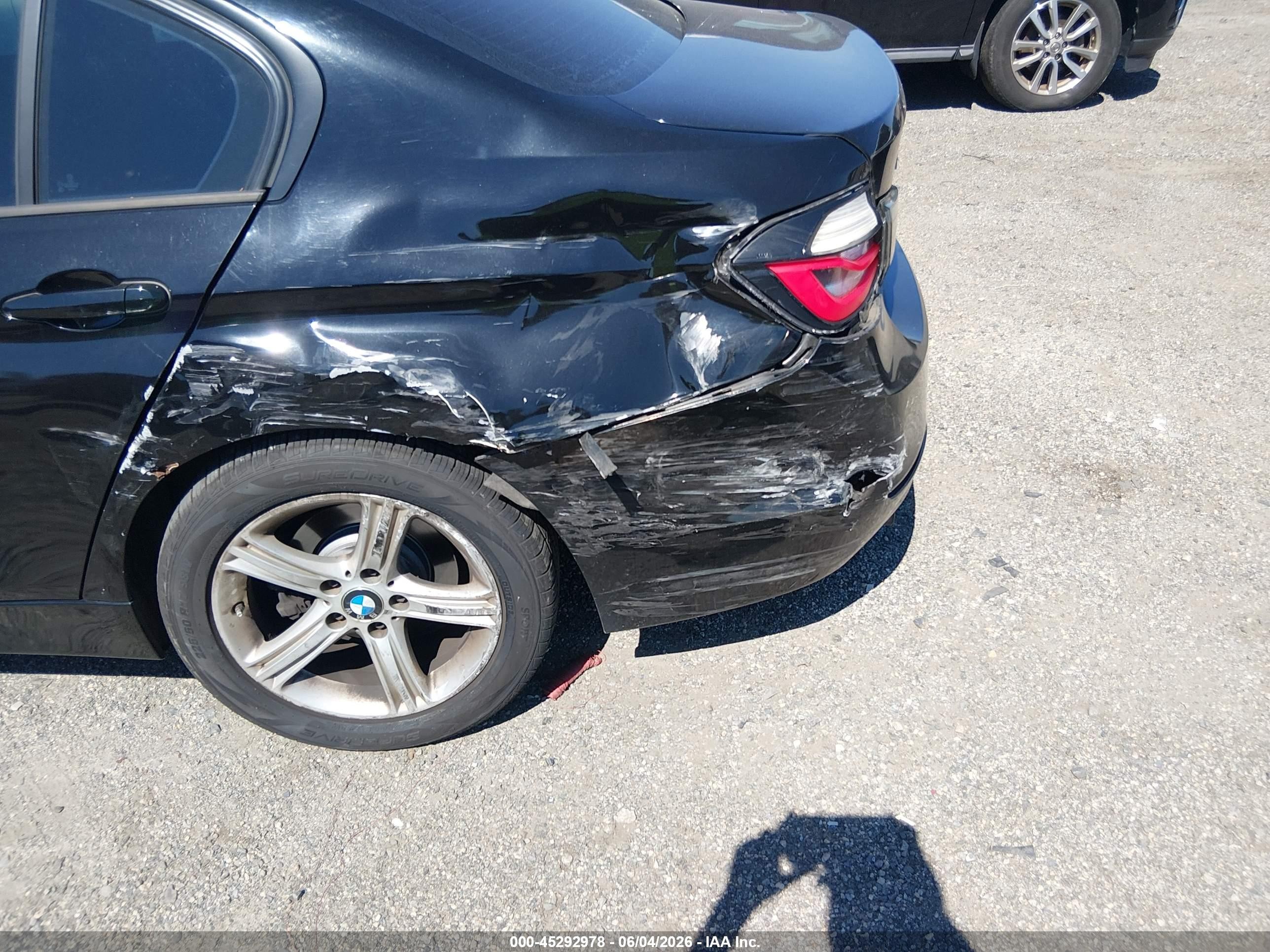 2013 Bmw 328i Xdrive Black vin: WBA3B3C5XDF541928