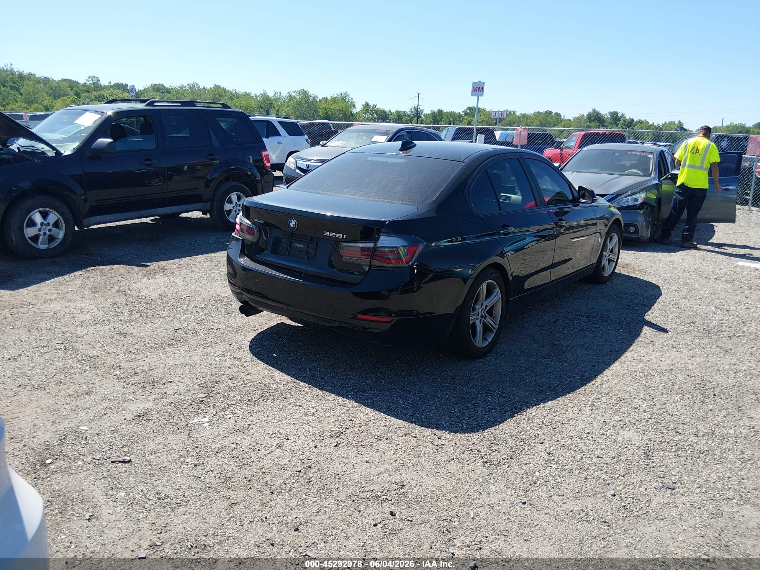 2013 Bmw 328i Xdrive Black vin: WBA3B3C5XDF541928