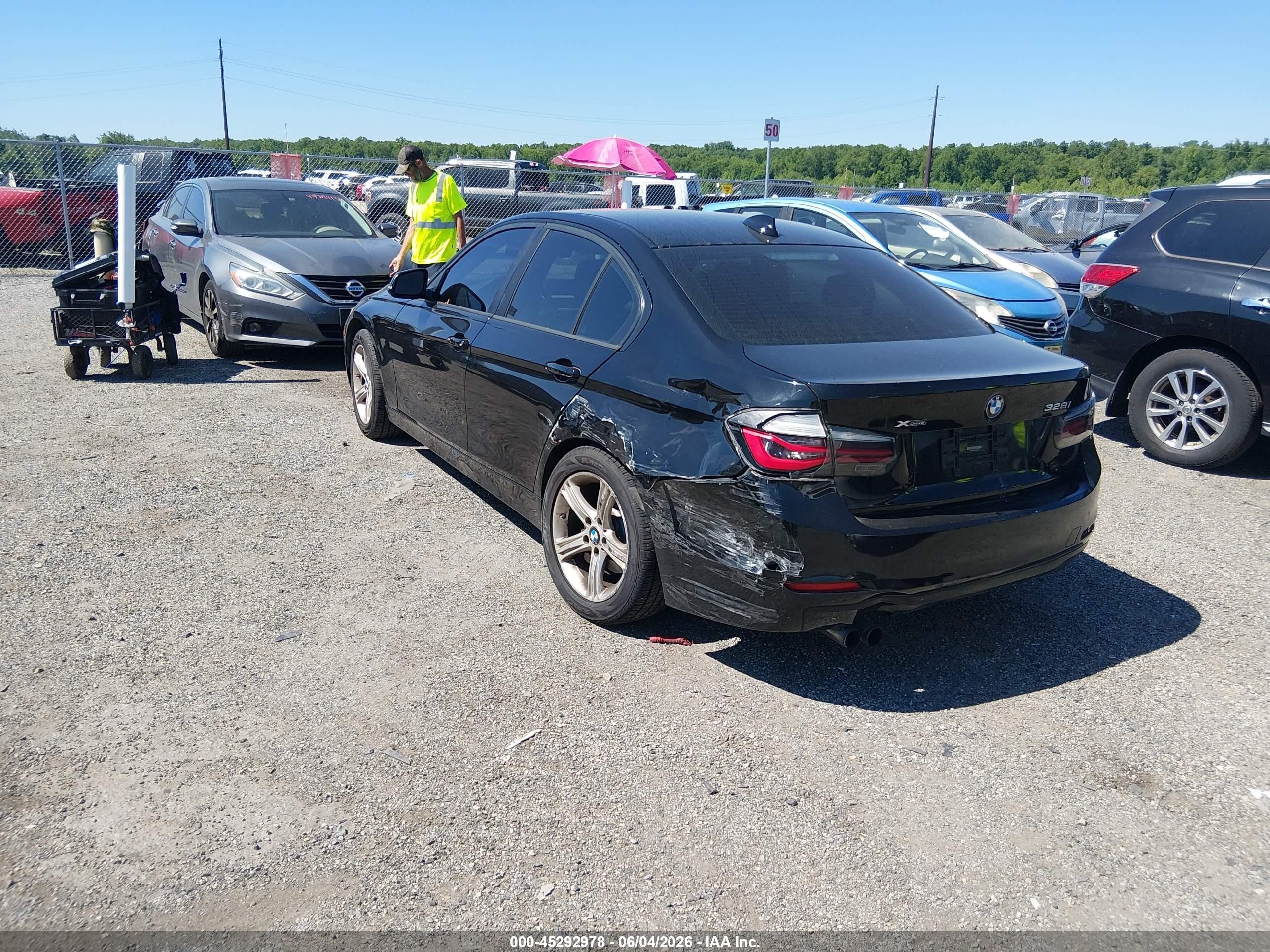 2013 Bmw 328i Xdrive Black vin: WBA3B3C5XDF541928