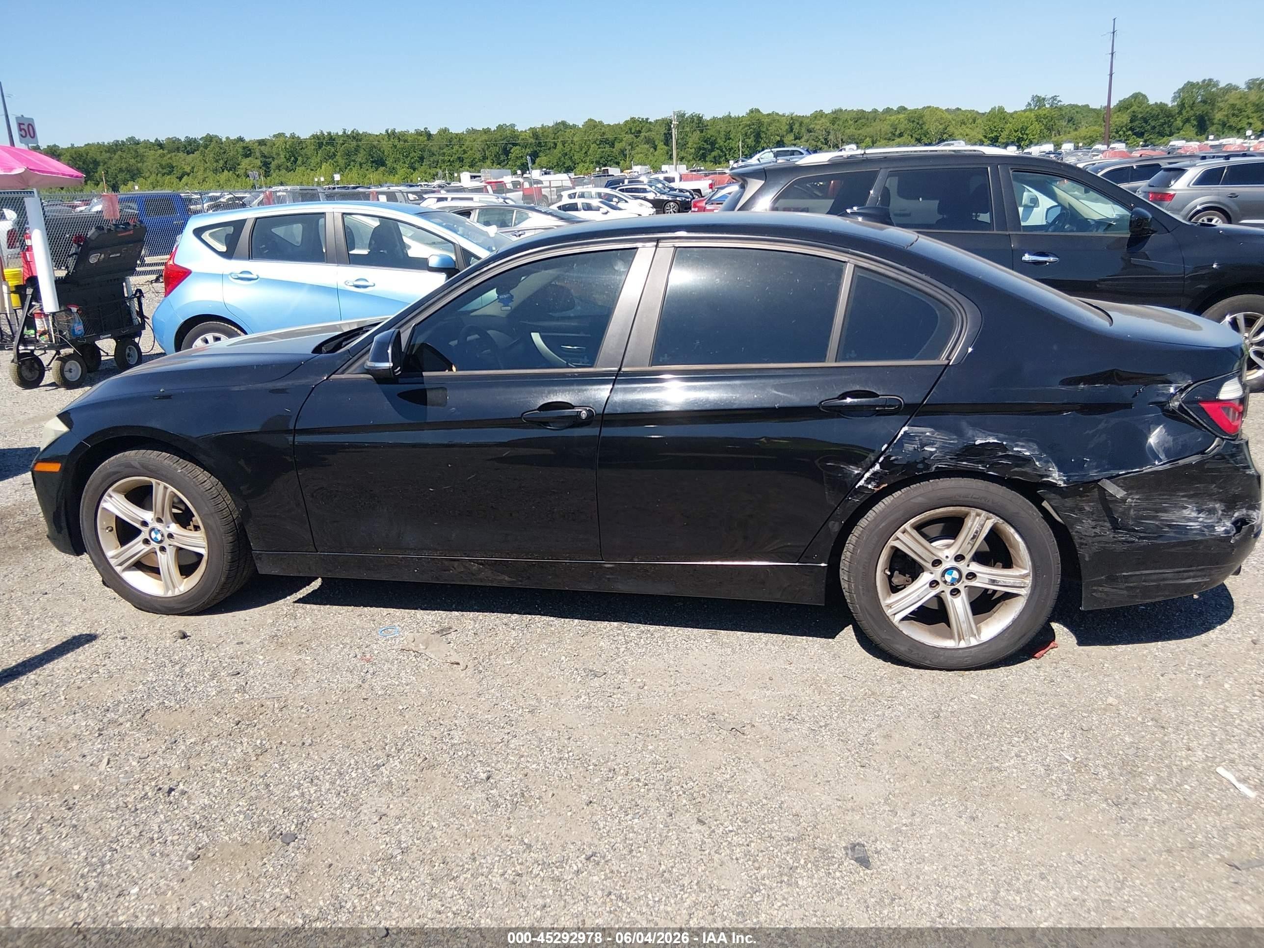 2013 Bmw 328i Xdrive Black vin: WBA3B3C5XDF541928