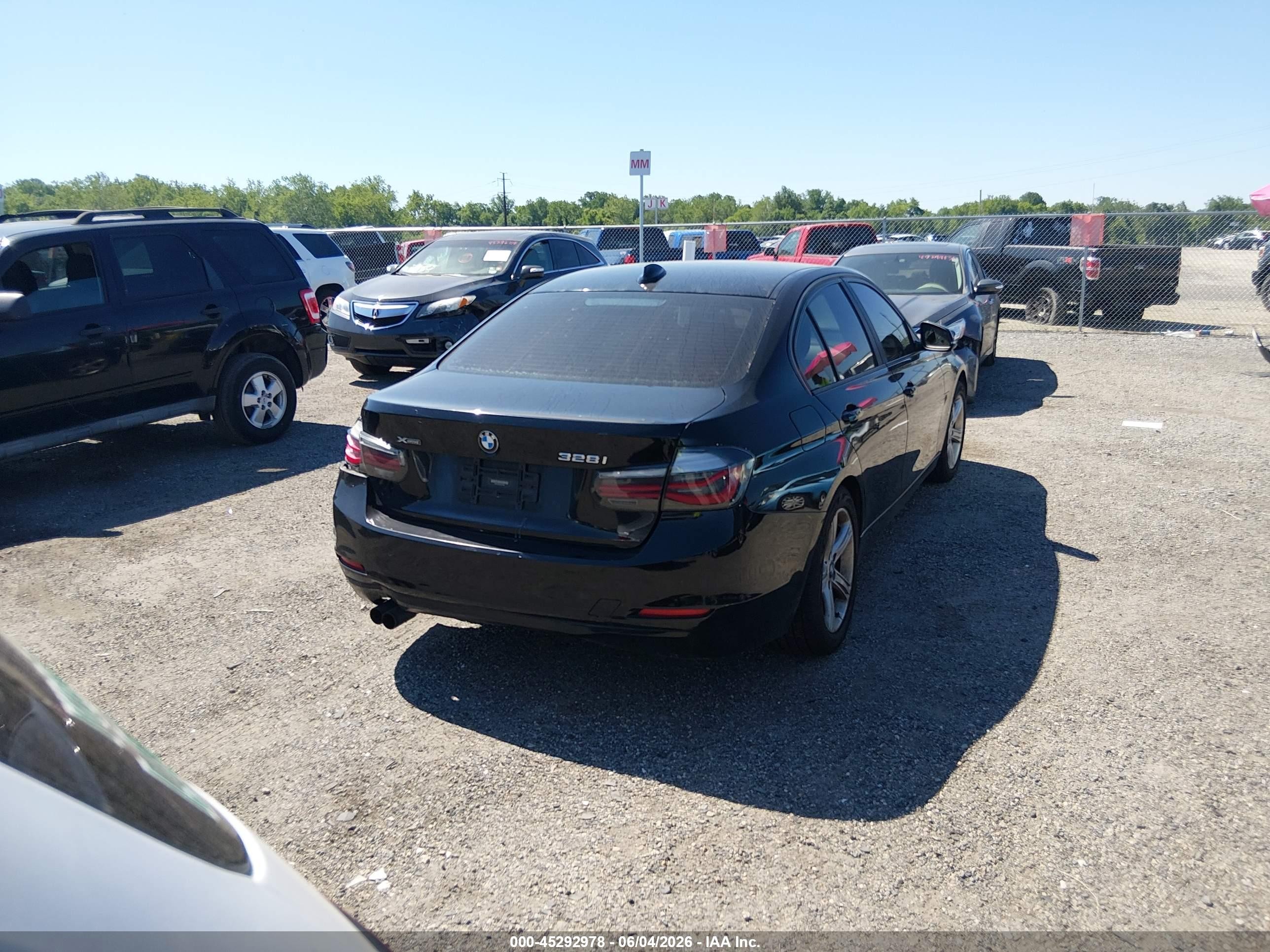 2013 Bmw 328i Xdrive Black vin: WBA3B3C5XDF541928