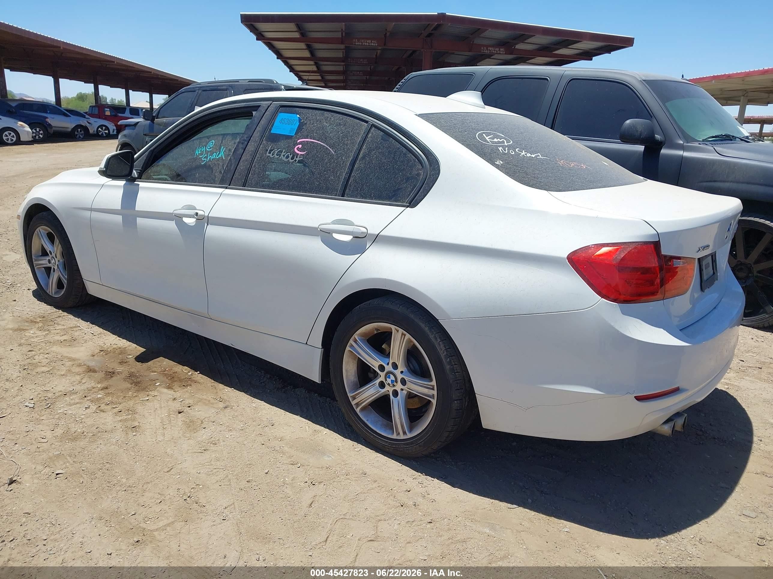 2013 Bmw 328i Xdrive White vin: WBA3B3C5XDJ811043
