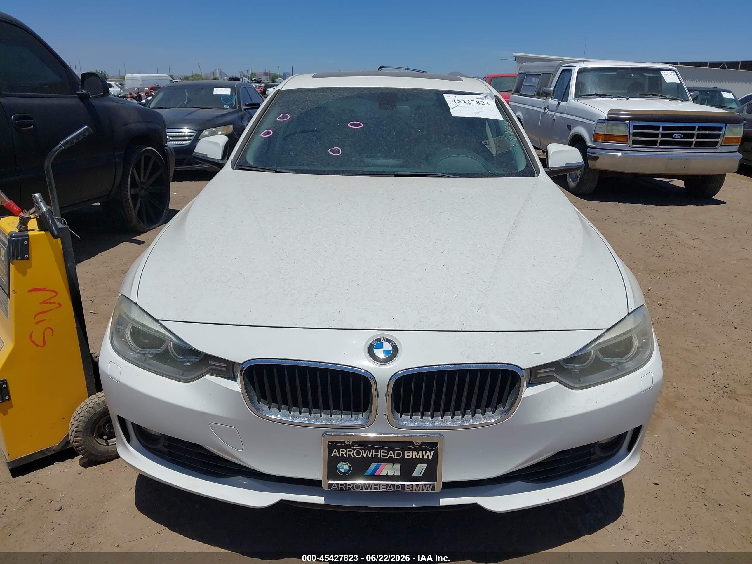 2013 Bmw 328i Xdrive White vin: WBA3B3C5XDJ811043