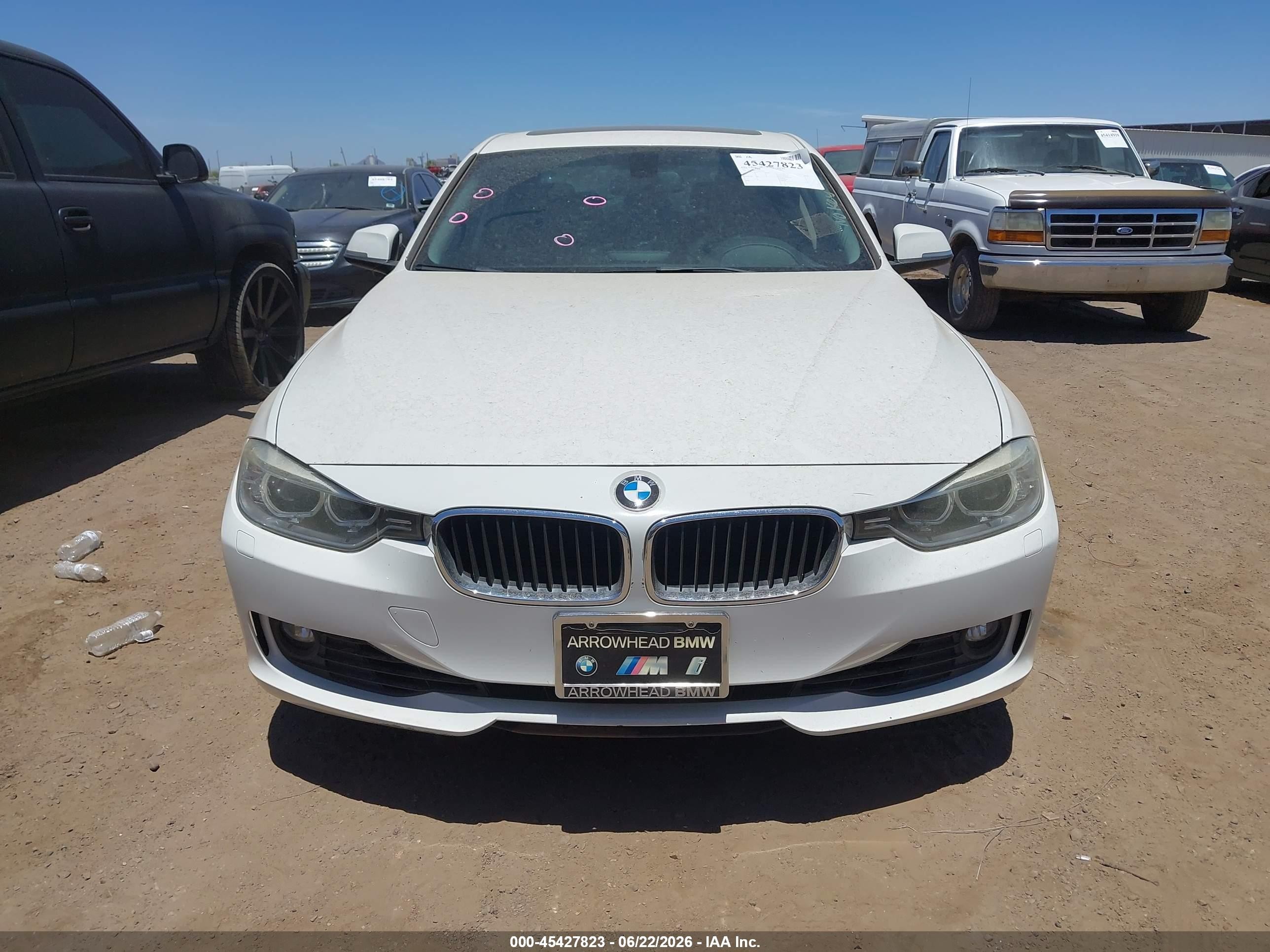 2013 Bmw 328i Xdrive White vin: WBA3B3C5XDJ811043