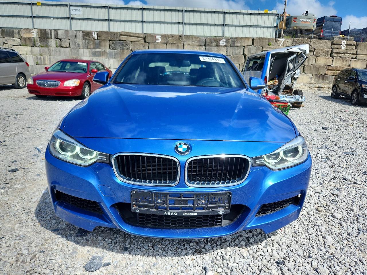 2014 Bmw 328 Xi Синий vin: WBA3B3C5XEJ979394
