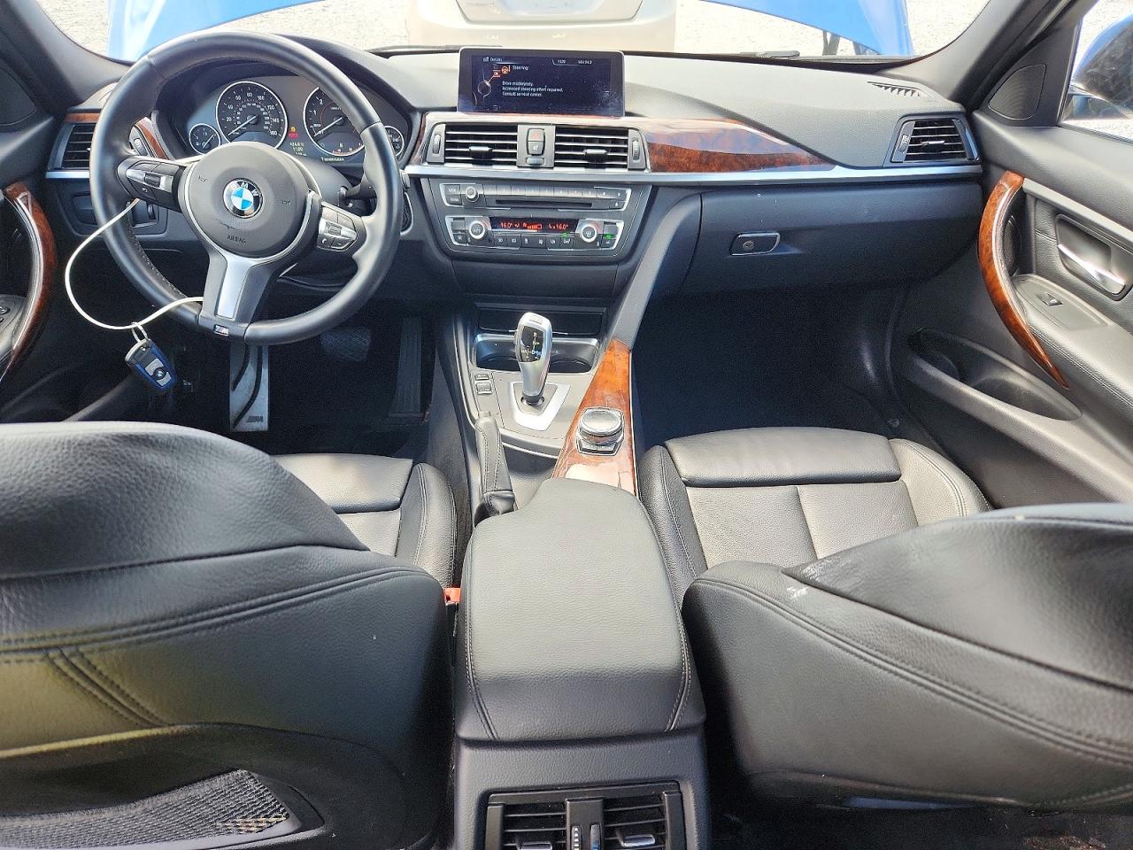 2014 Bmw 328 Xi Синий vin: WBA3B3C5XEJ979394