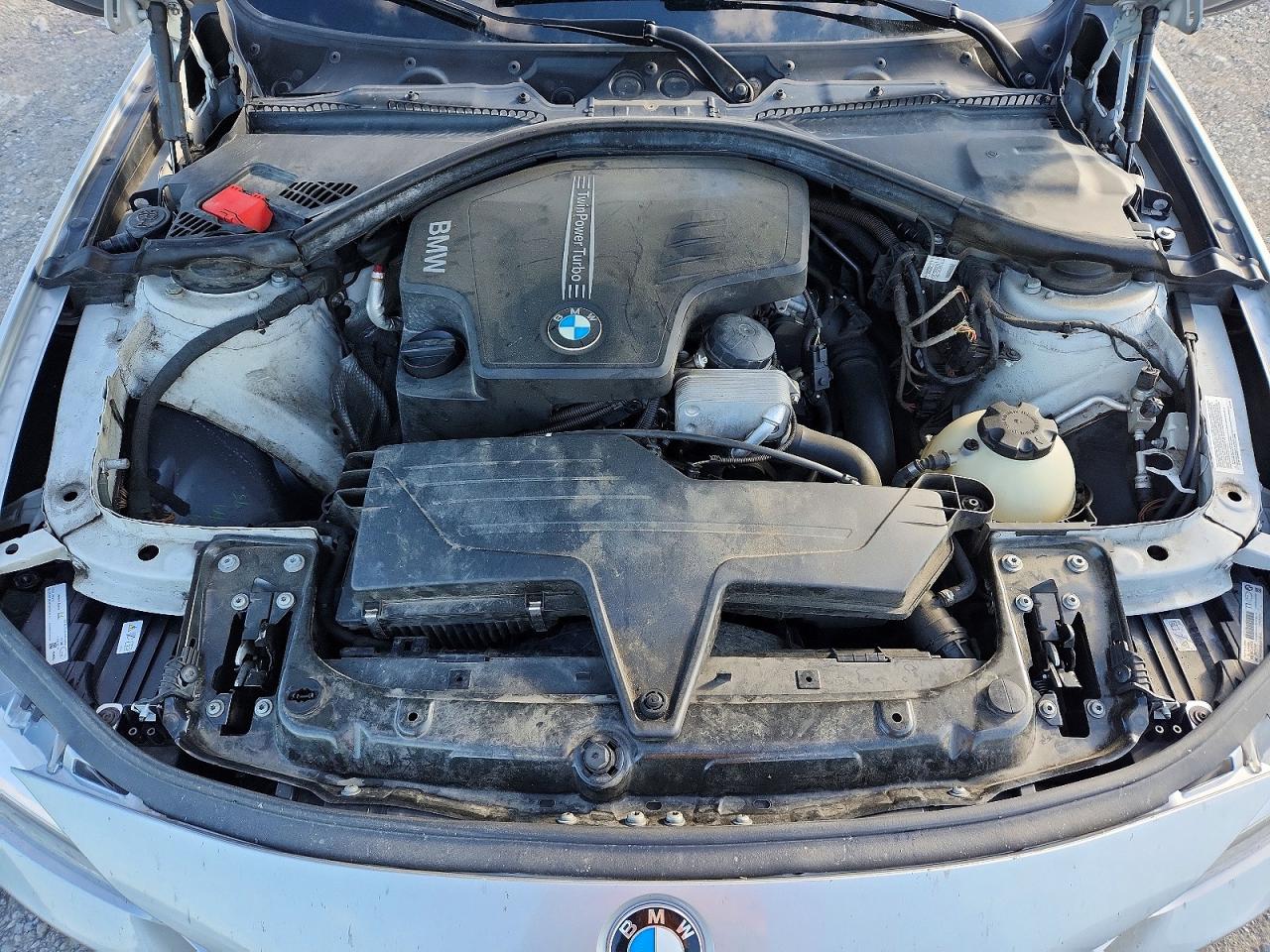 2014 Bmw 328 Xi Silver vin: WBA3B3C5XEJ980447