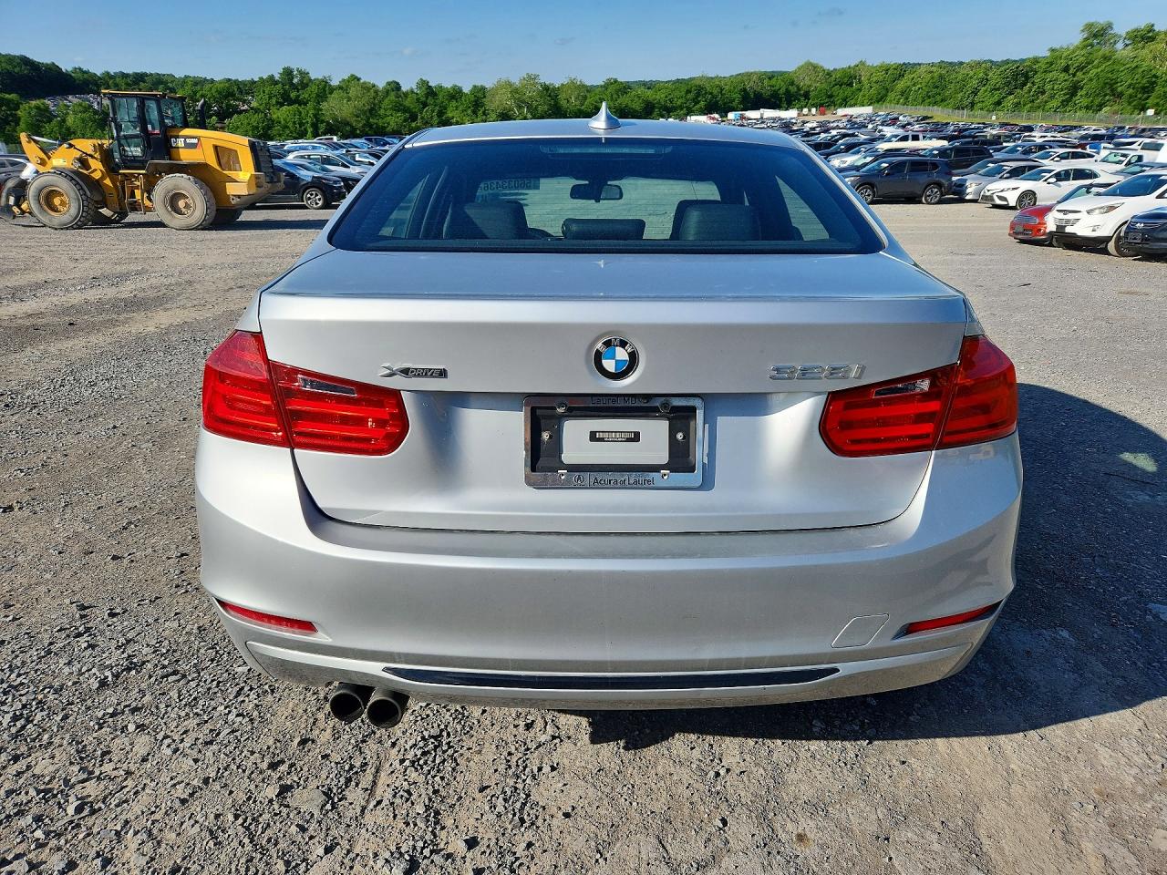 2014 Bmw 328 Xi Silver vin: WBA3B3C5XEJ980447