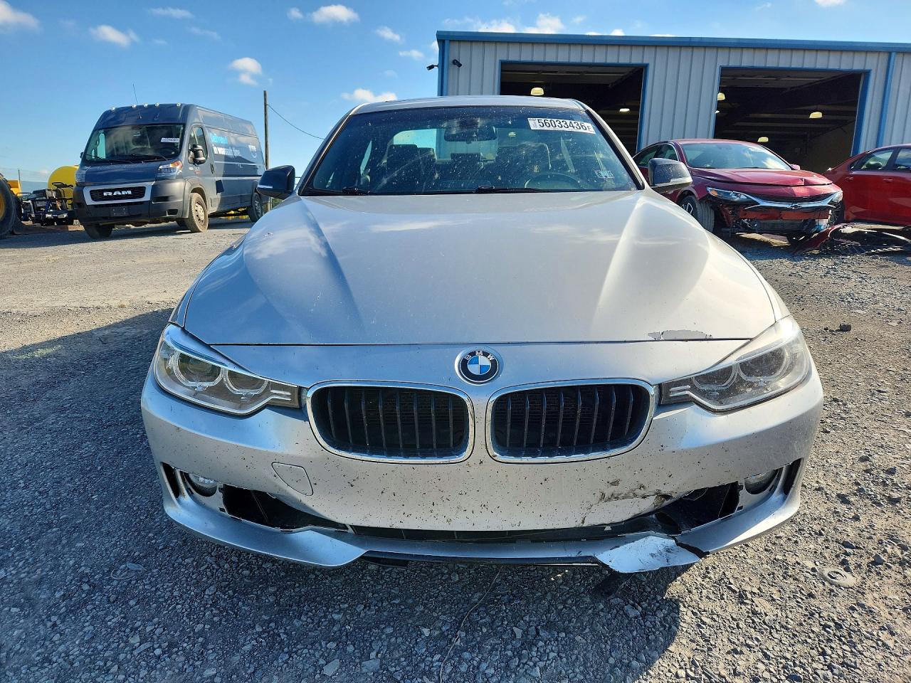 2014 Bmw 328 Xi Silver vin: WBA3B3C5XEJ980447