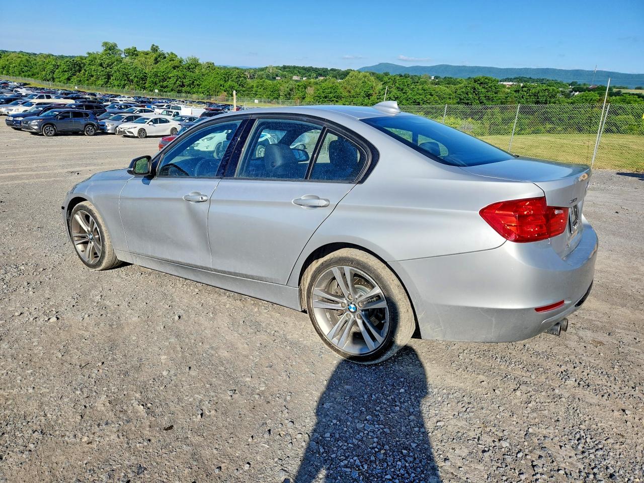 2014 Bmw 328 Xi Silver vin: WBA3B3C5XEJ980447